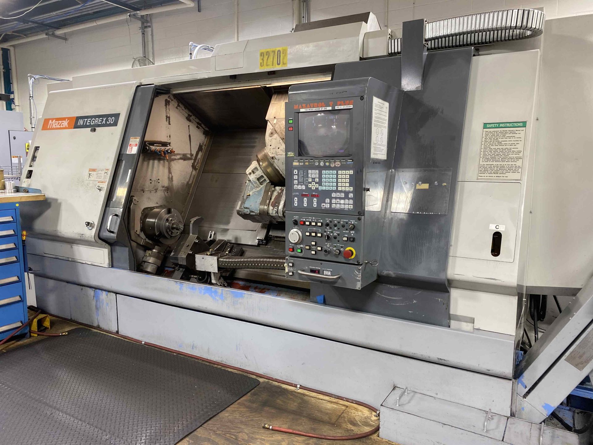 MAZAK INTEGREX 30Y Turning/Milling Center, s/n 125811, w/ MAZTROL T PLUS Control (NO TOOLING INCLUDE