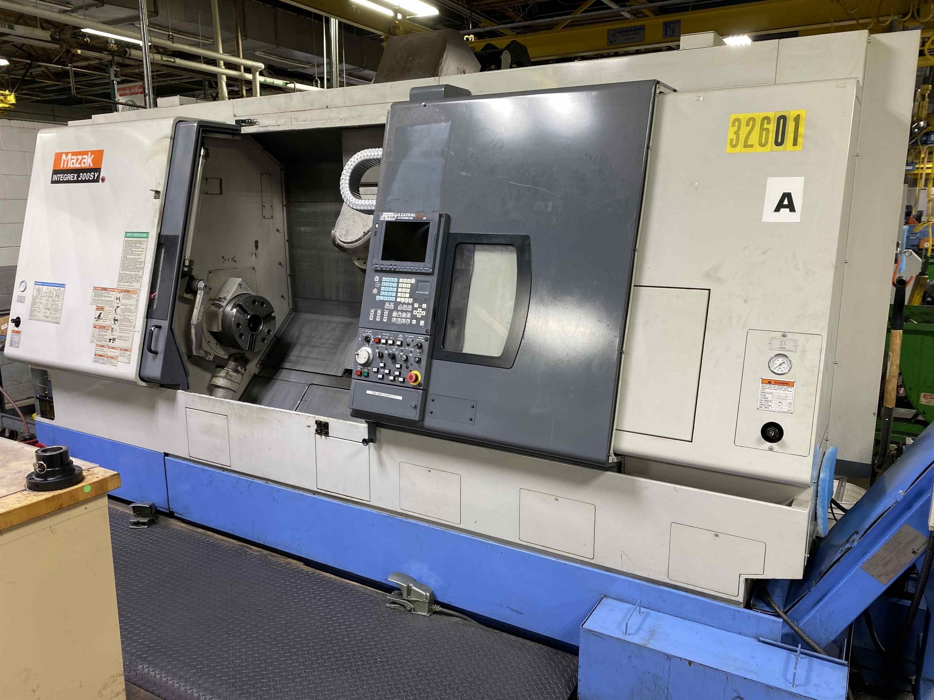 2001 MAZAK INTEGREX 300SY Turning/Milling Center, s/n 157499, w/ MAZATROL PC FUSION 640 MT Control (