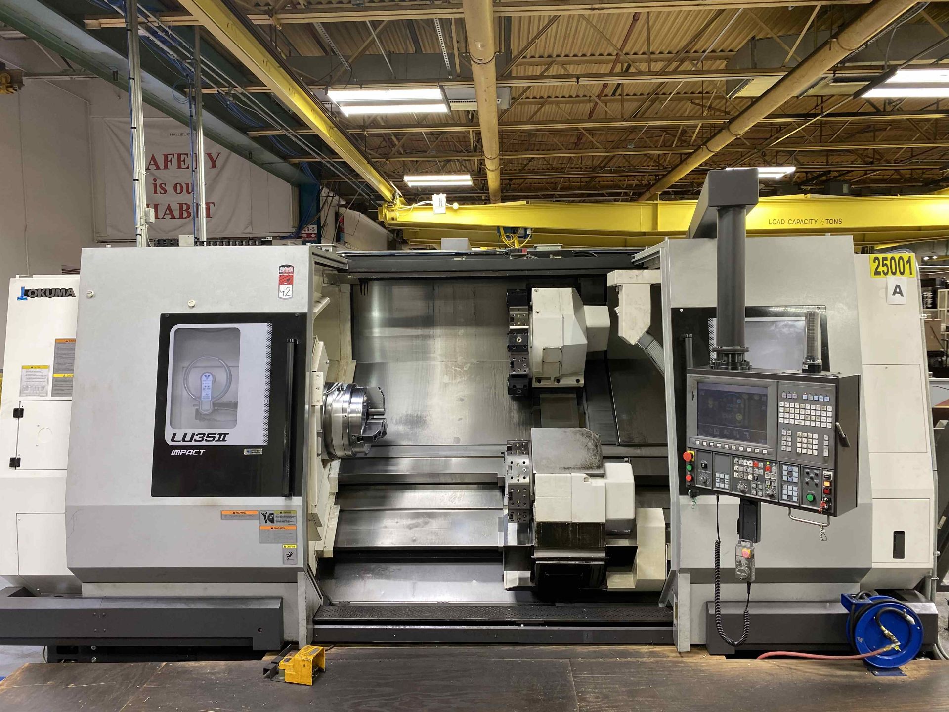 2015 OKUMA LU35II ST1500 Turning Center, s/n 189280, w/ OSP-P300L Control (NO TOOLING INCLUDED) - Image 2 of 9