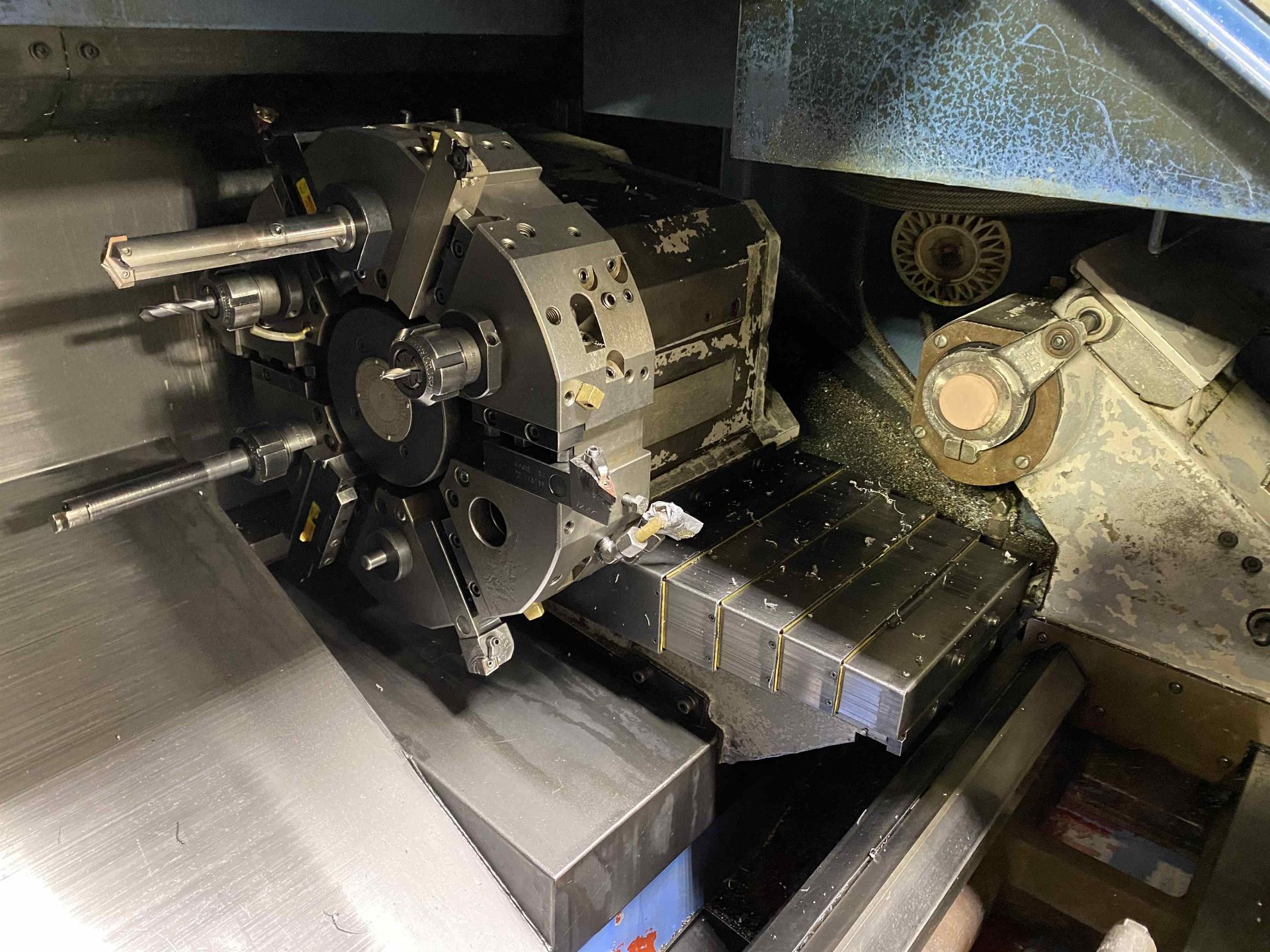 MAZAK QT15 Turning Center, s/n 77383, w/ FANUC 10T Control (NO TOOLING INCLUDED) - Image 4 of 6