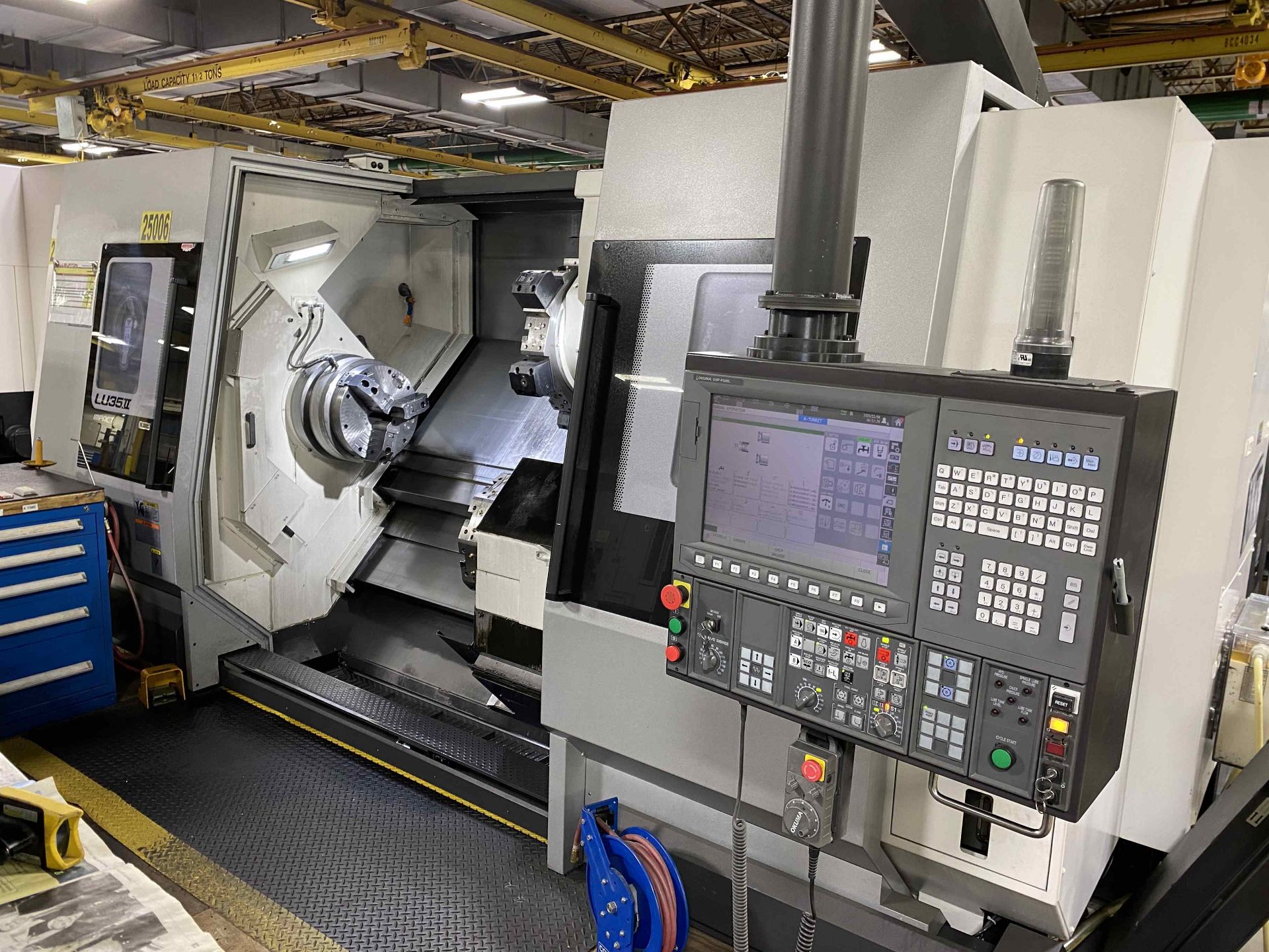 2015 OKUMA LU35II ST1500 Turning Center, s/n 189300, w/ OSP-P300L Control (NO TOOLING INCLUDED) - Image 2 of 12