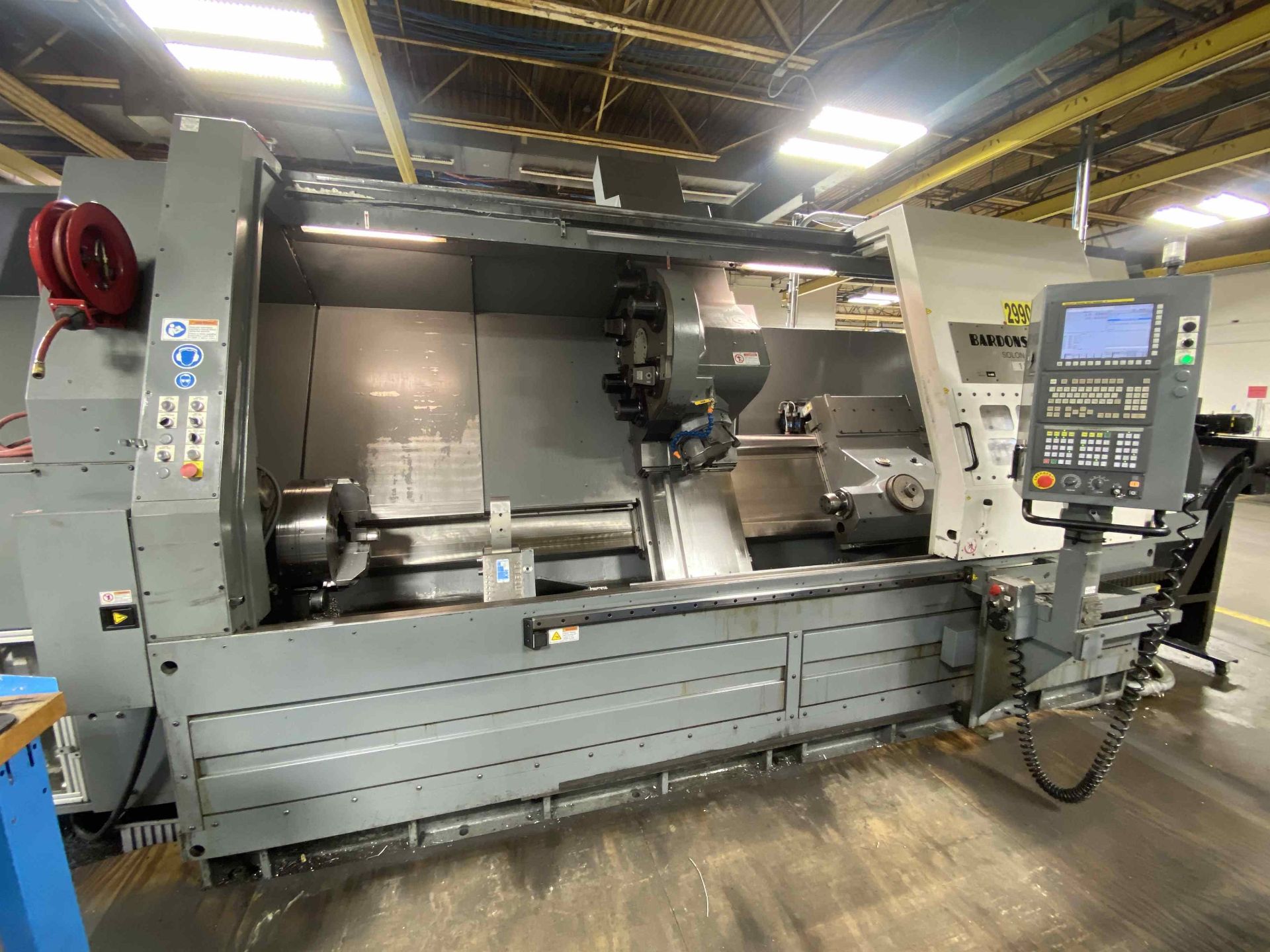 2013 BARDONS & OLIVER/CINCINNATI 18U Turning Center, s/n R-1516, w/ FANUC 32iA Control (NO TOOLING I - Image 2 of 10