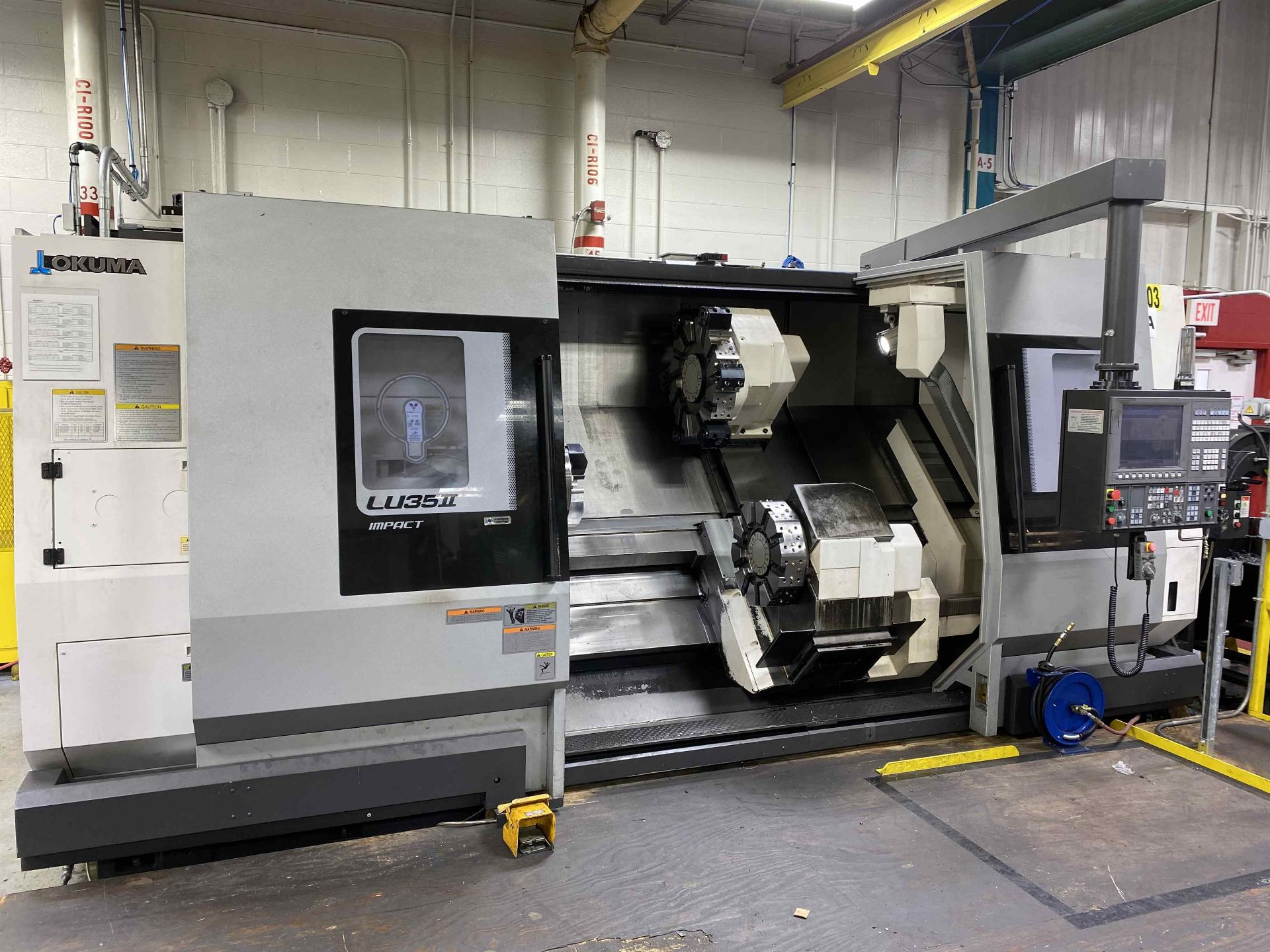 2015 OKUMA LU35II ST1500 Turning Center, s/n 189297, w/ OSP-P300L Control (NO TOOLING INCLUDED)