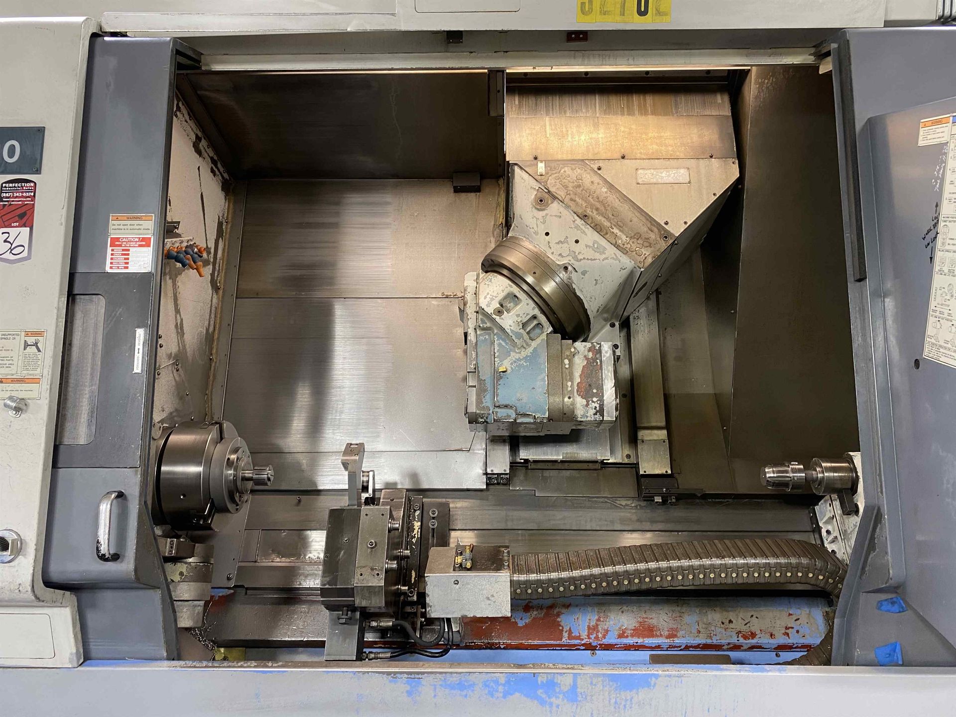 MAZAK INTEGREX 30Y Turning/Milling Center, s/n 125811, w/ MAZTROL T PLUS Control (NO TOOLING INCLUDE - Image 2 of 11