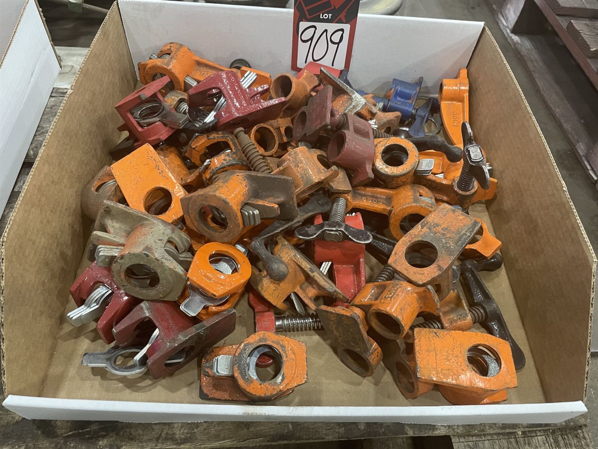 Assorted Pony Pipe Clamps