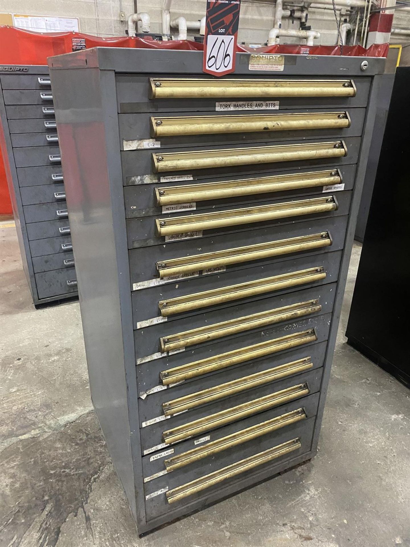 Equipto 13-Drawer Ball Bearing Tool Cabinet