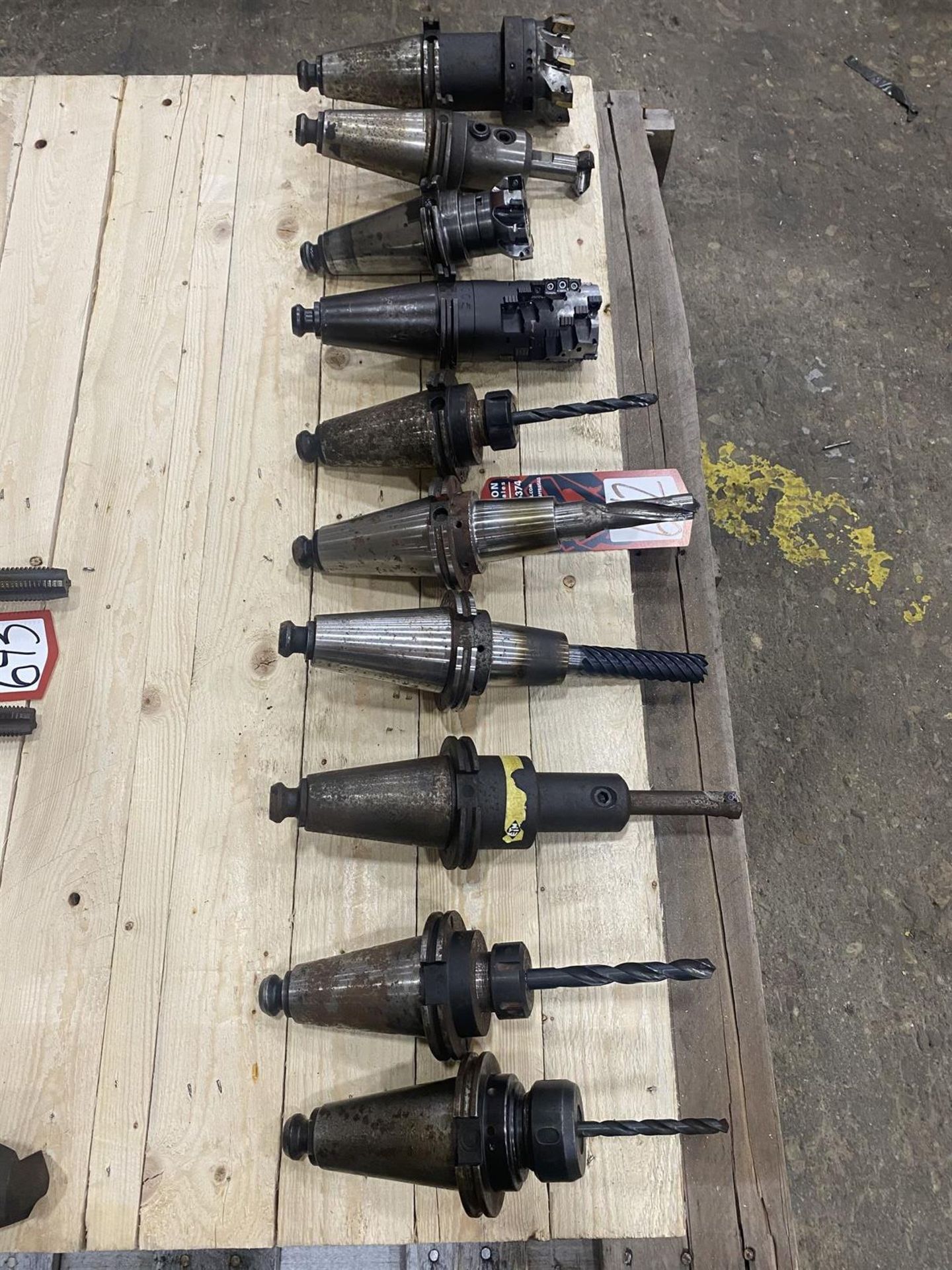 Lot of (10) Cat 50 Tool Holders - Image 2 of 2