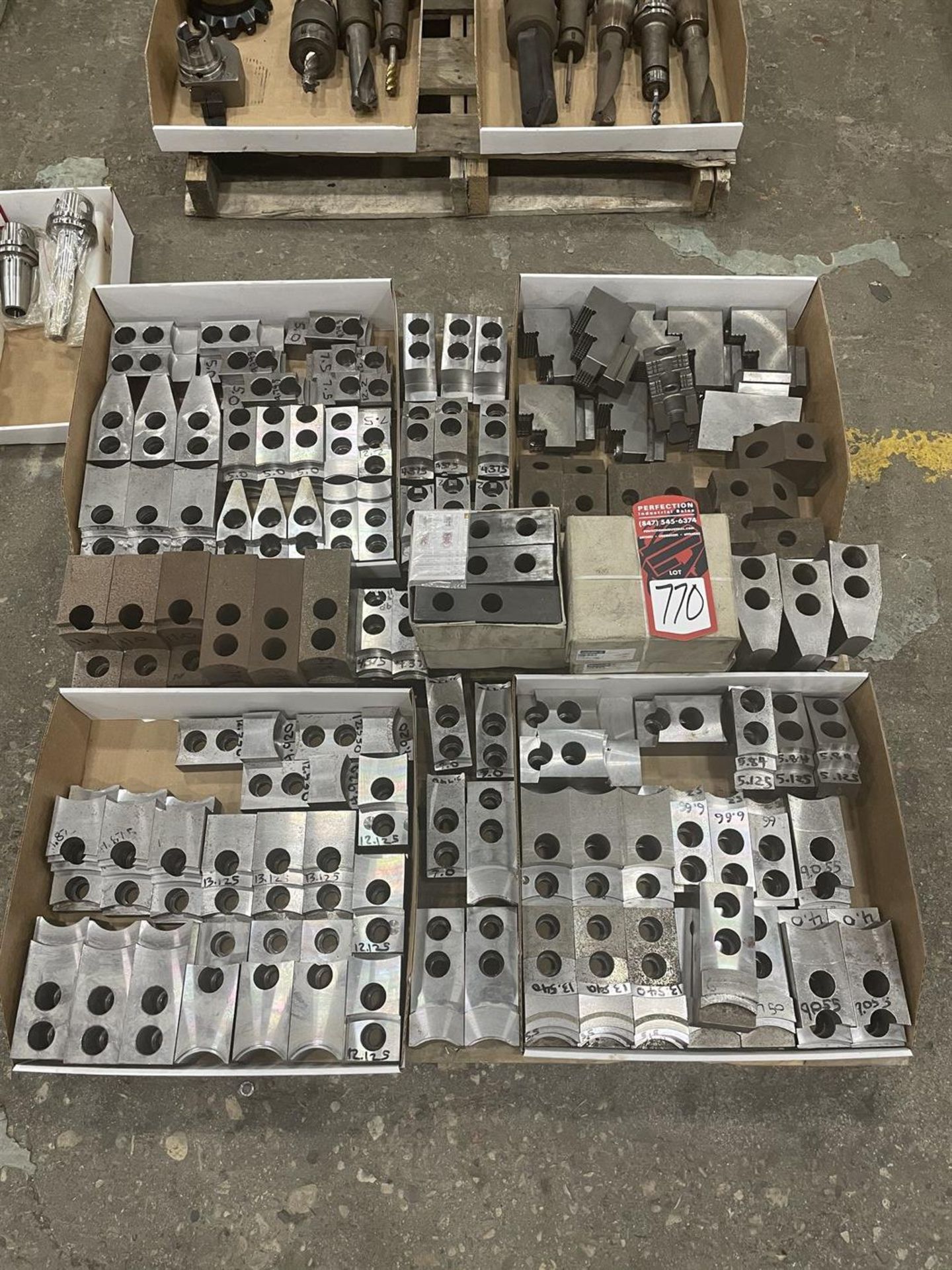 Pallet of Assorted Lathe Chuck Jaws