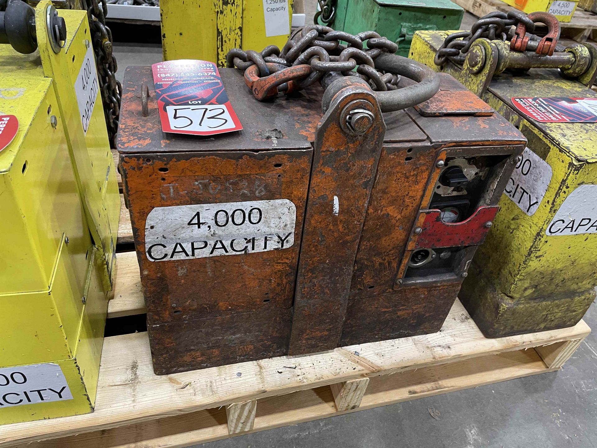 Unknown Make 4,000 LB Electric Lifting Magnet