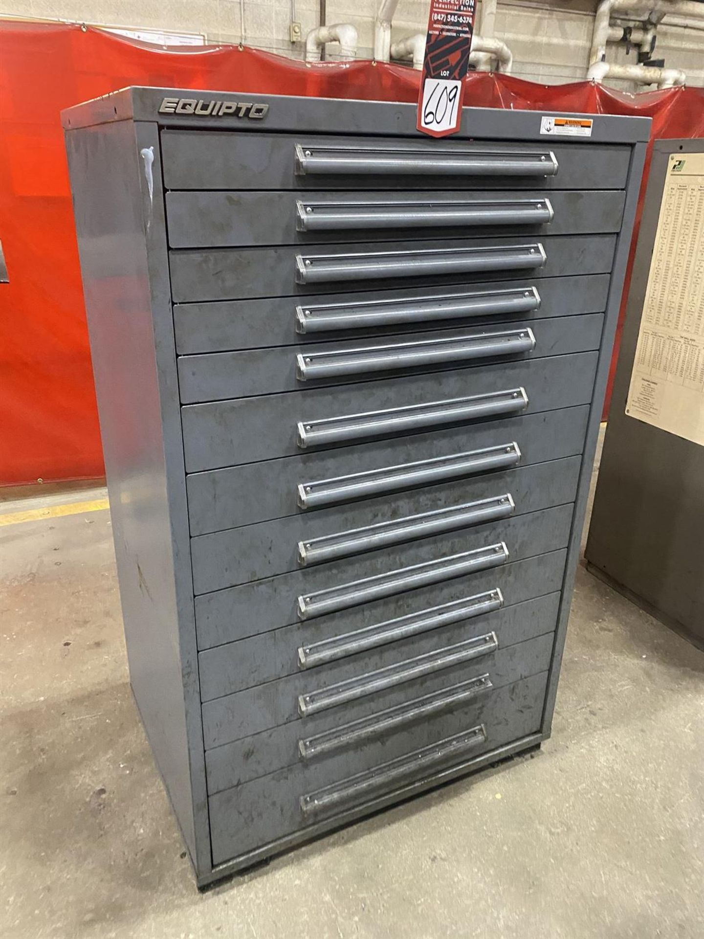 Equipto 11-Drawer Ball Bearing Tool Cabinet