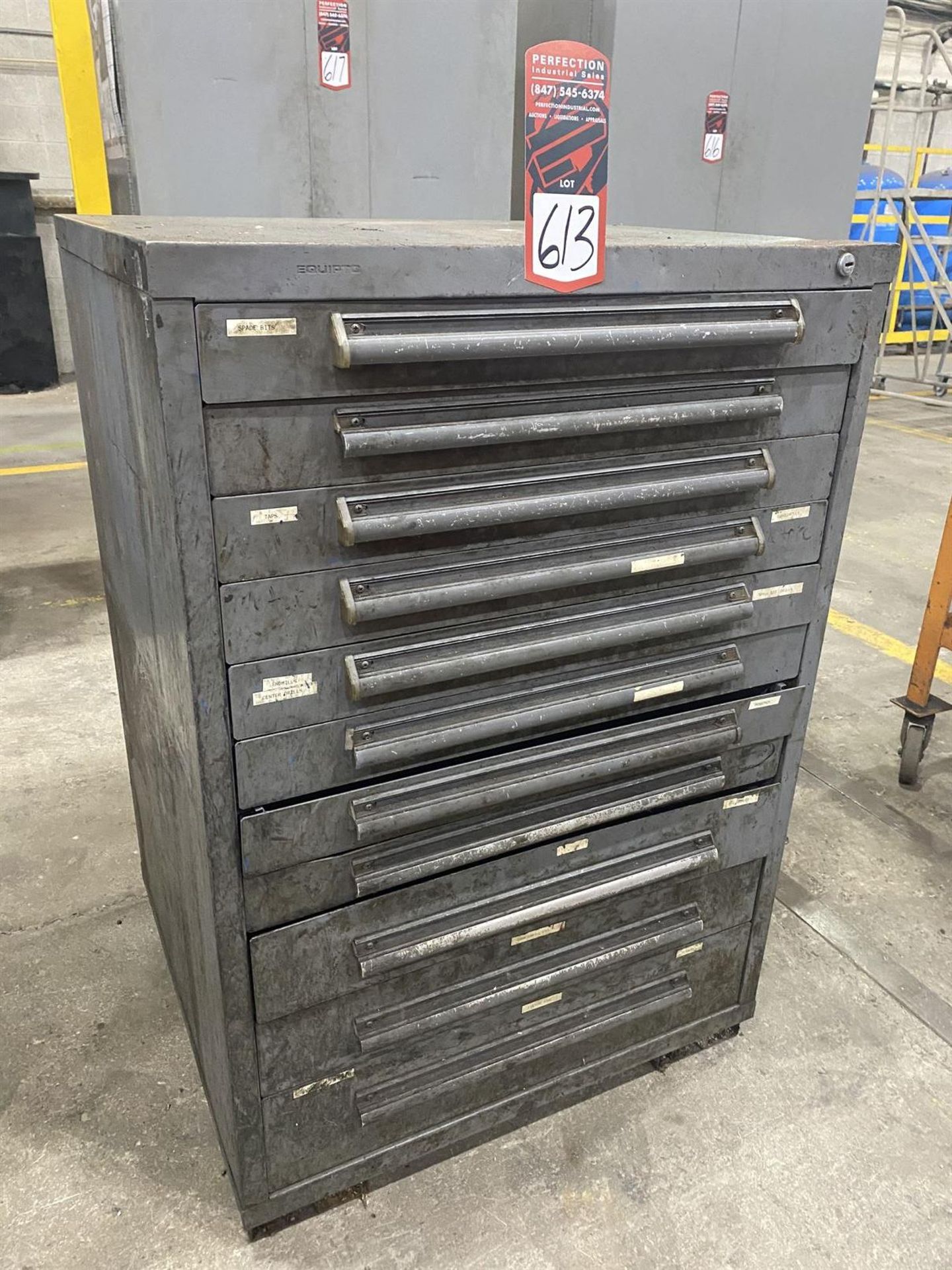 Equipto 11-Drawer Ball Bearing Tool Cabinet