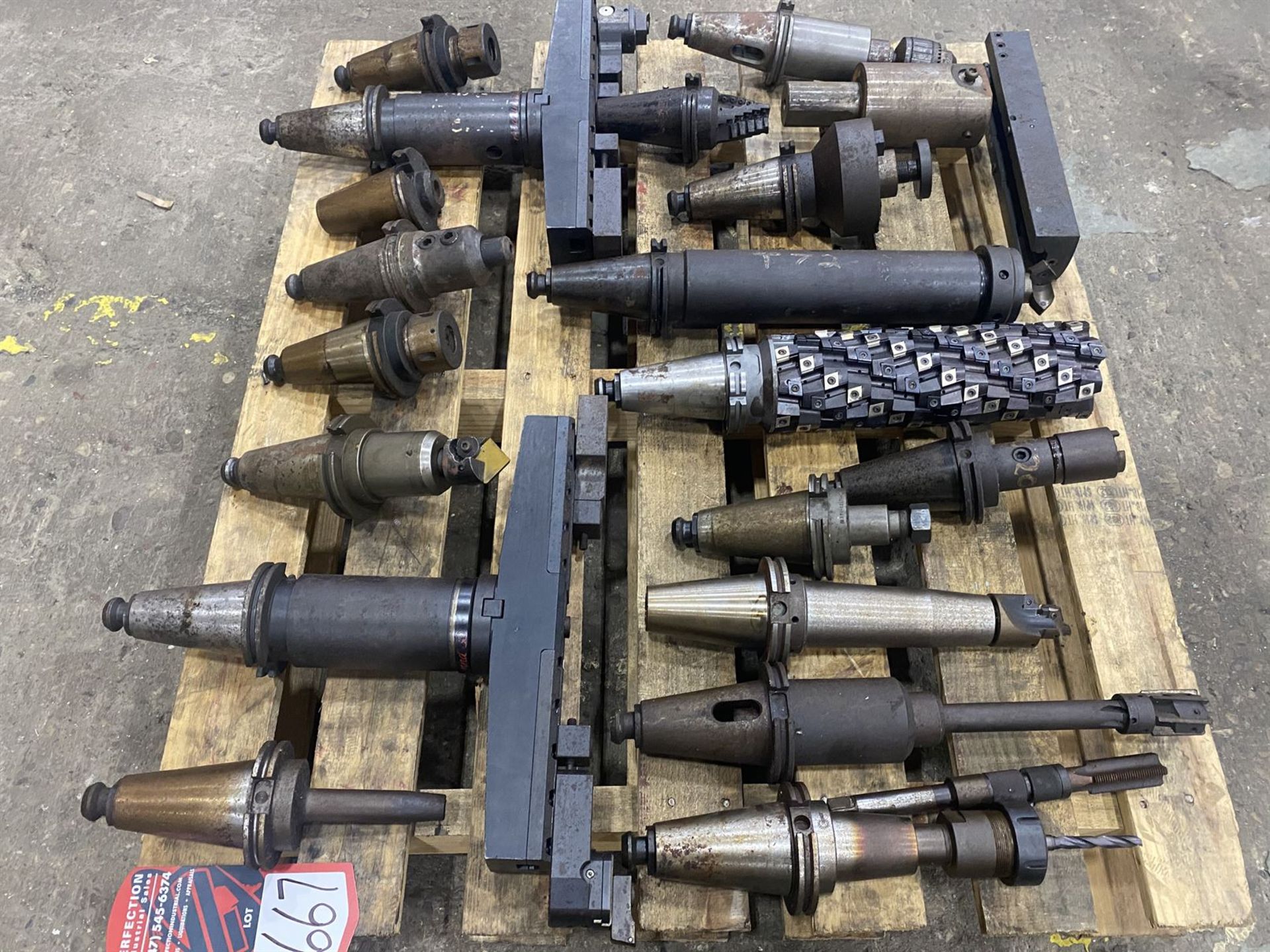 Pallet of Assorted Cat 50 Tool Holders - Image 2 of 2