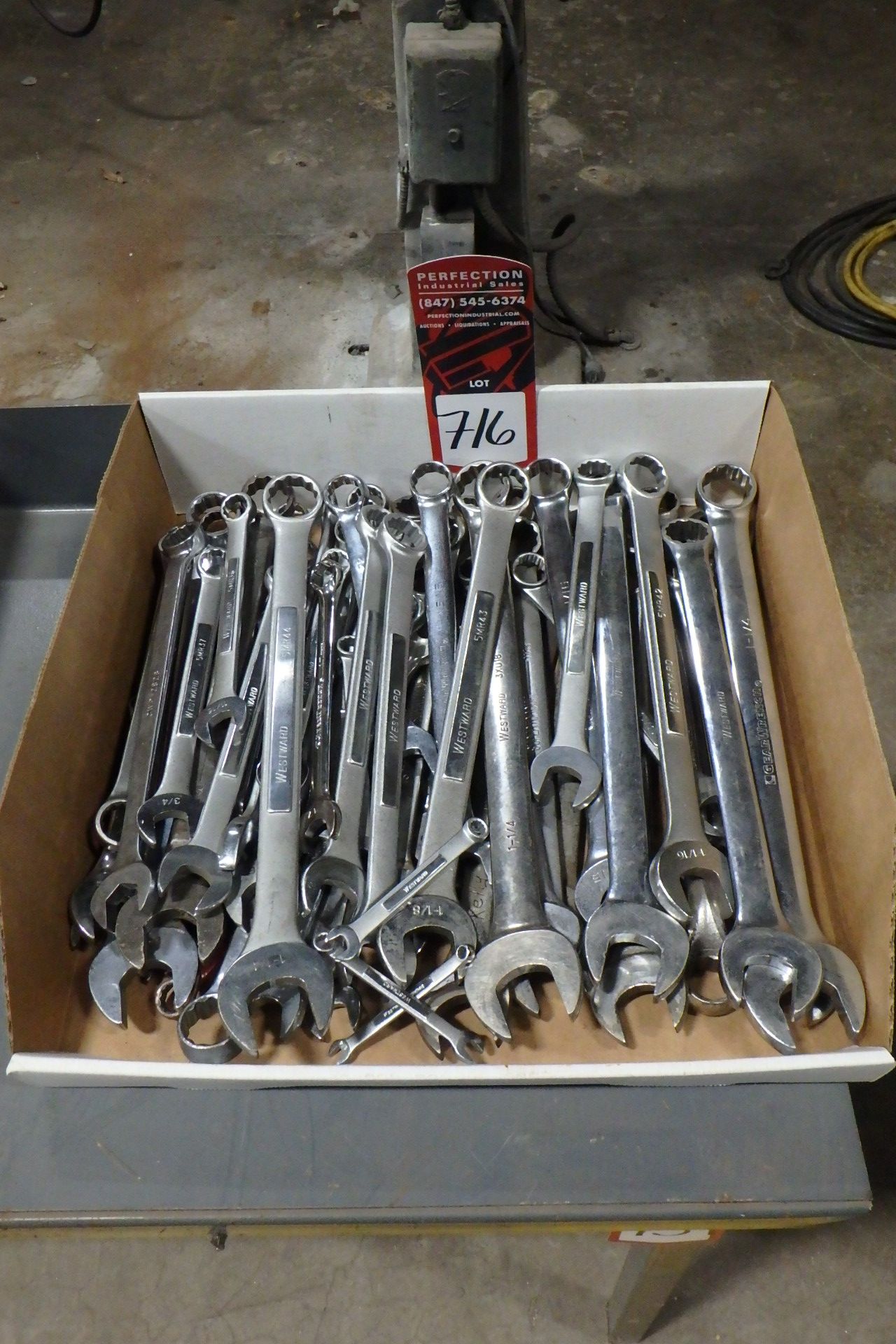 Box of Assorted Wrenches