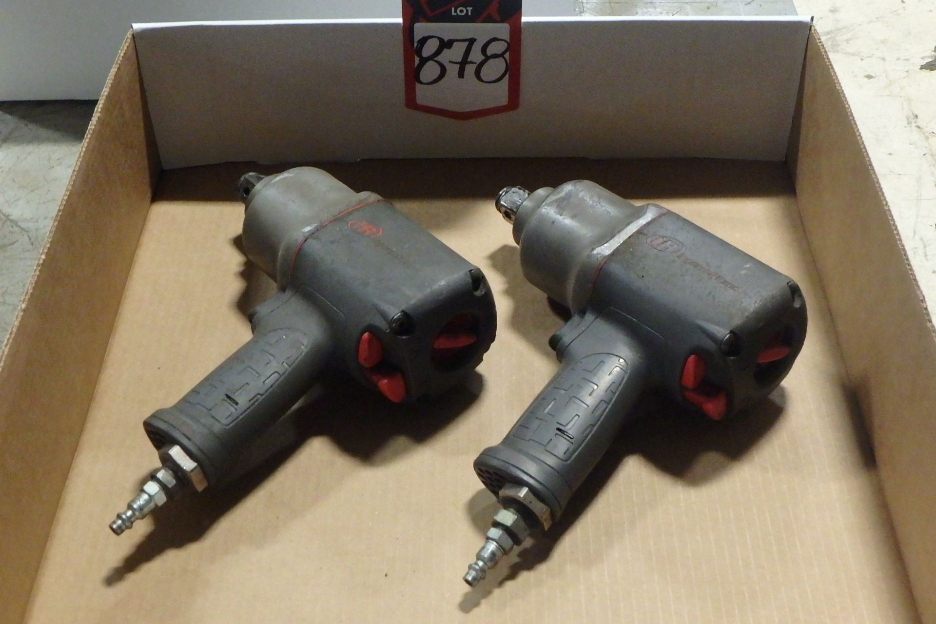 Lot Comprising (2) Pneumatic Impact Tools