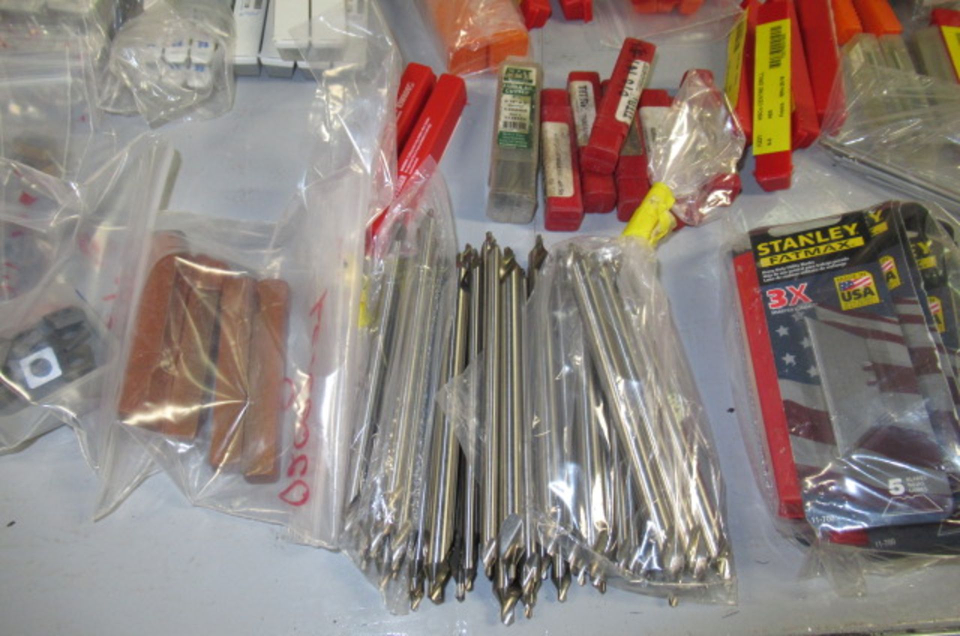 Lot Of Assorted Tungsten & Carbide Drills, Inserts, Tin Cutters 2" Cutters, Allen Wrenches, Razor - Image 5 of 7