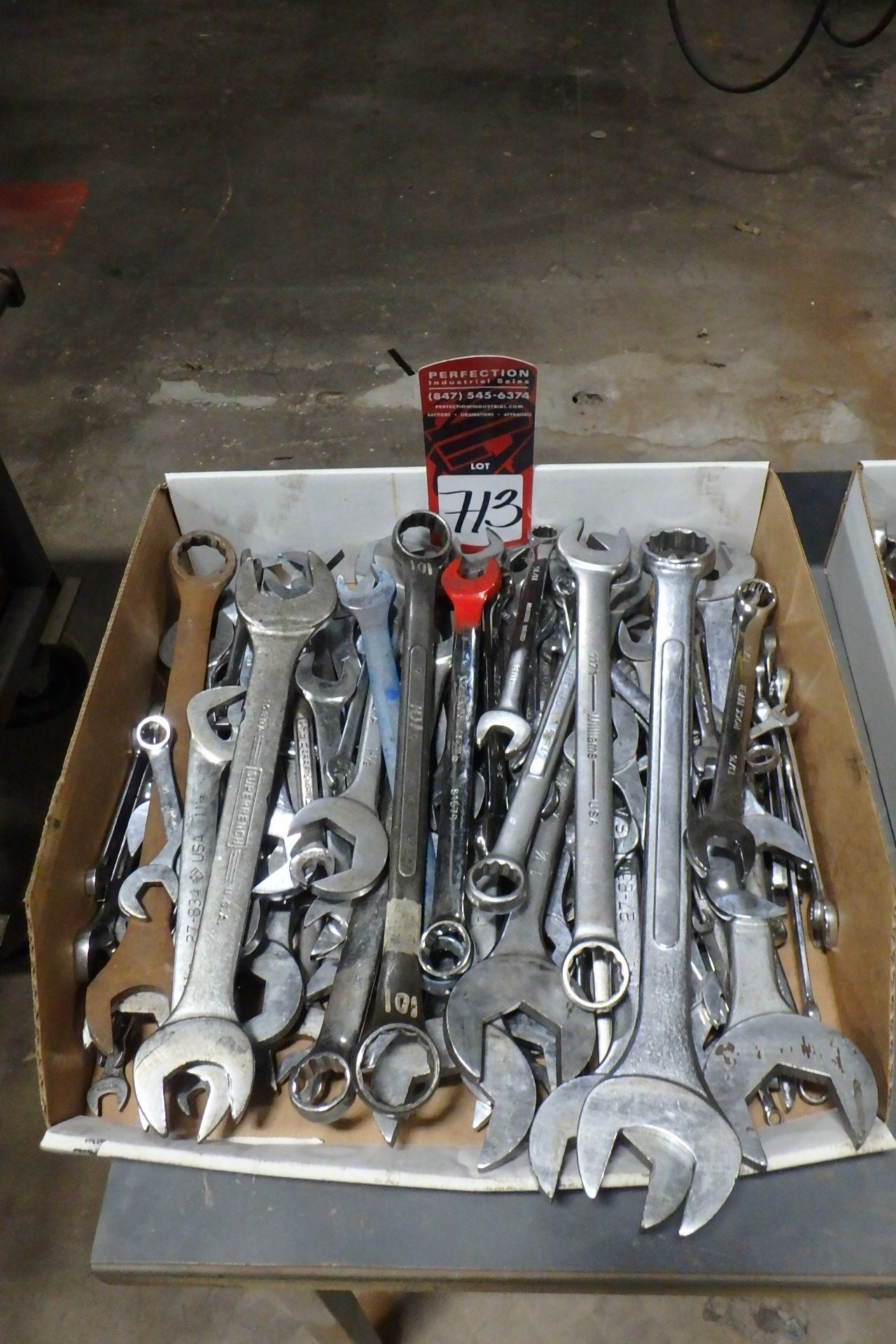 Box of Assorted Wrenches