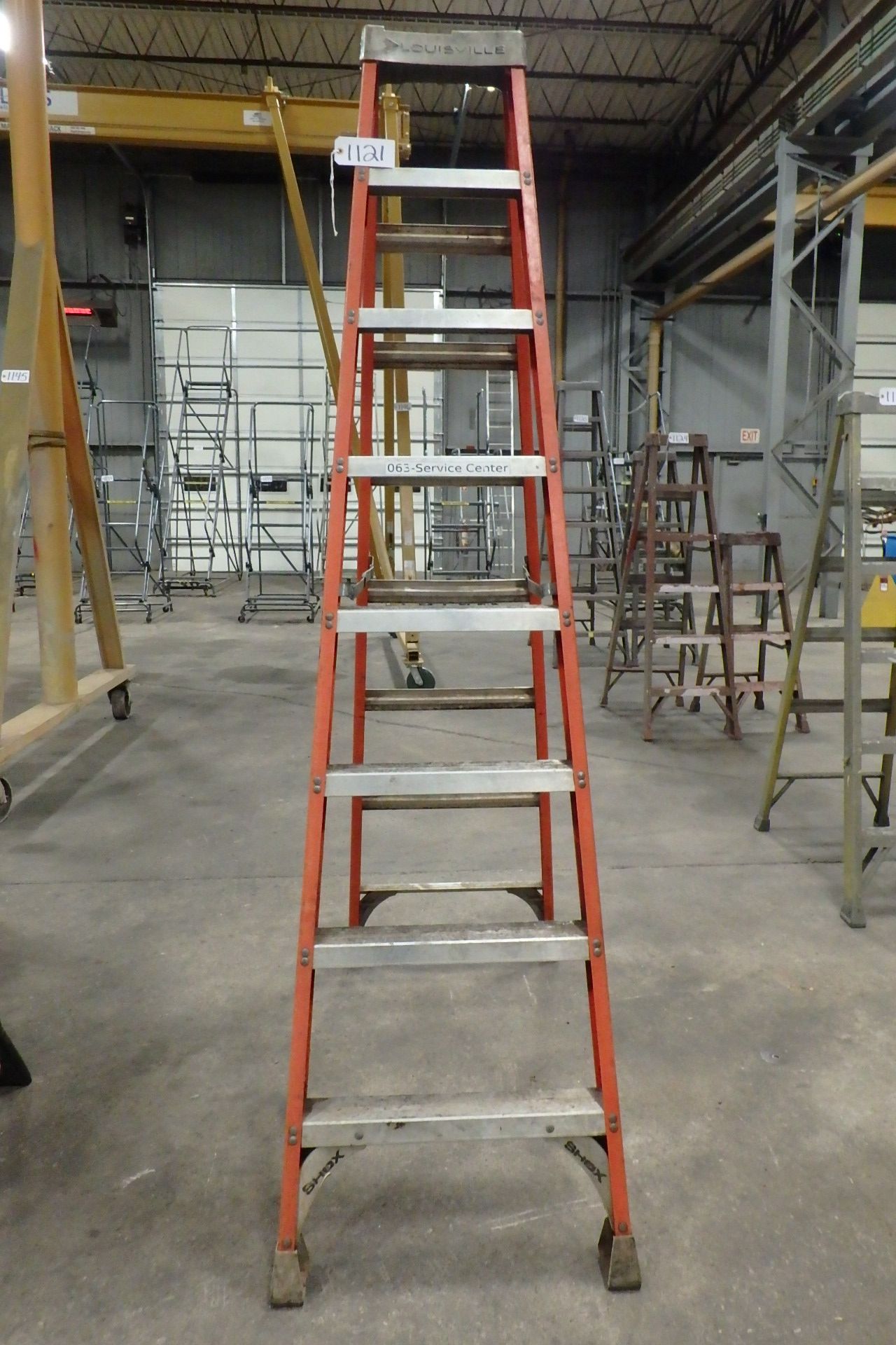 Lot Comprising (1) LOUISVILLE Ladder