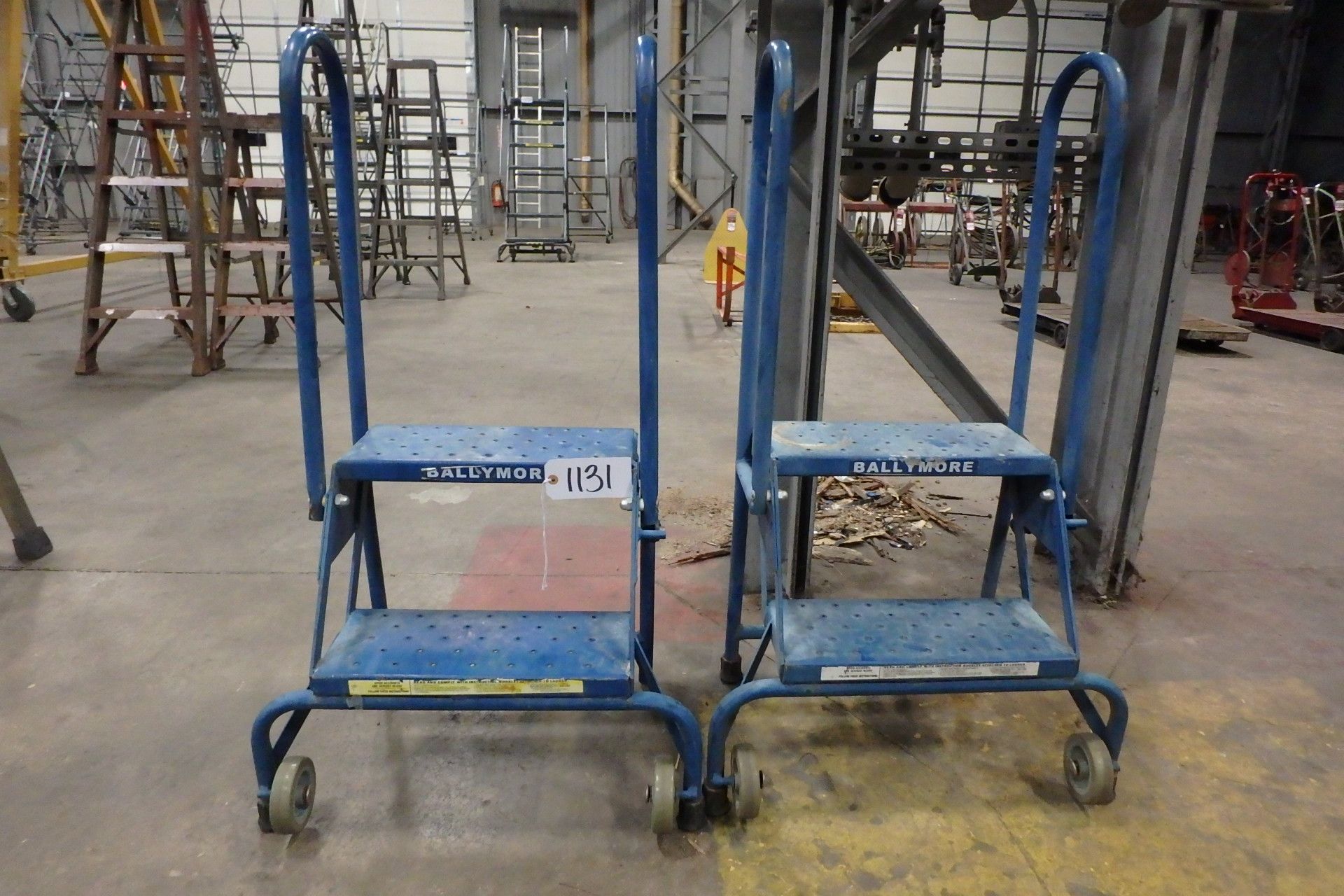 (2) BALLYMORE Step Stools