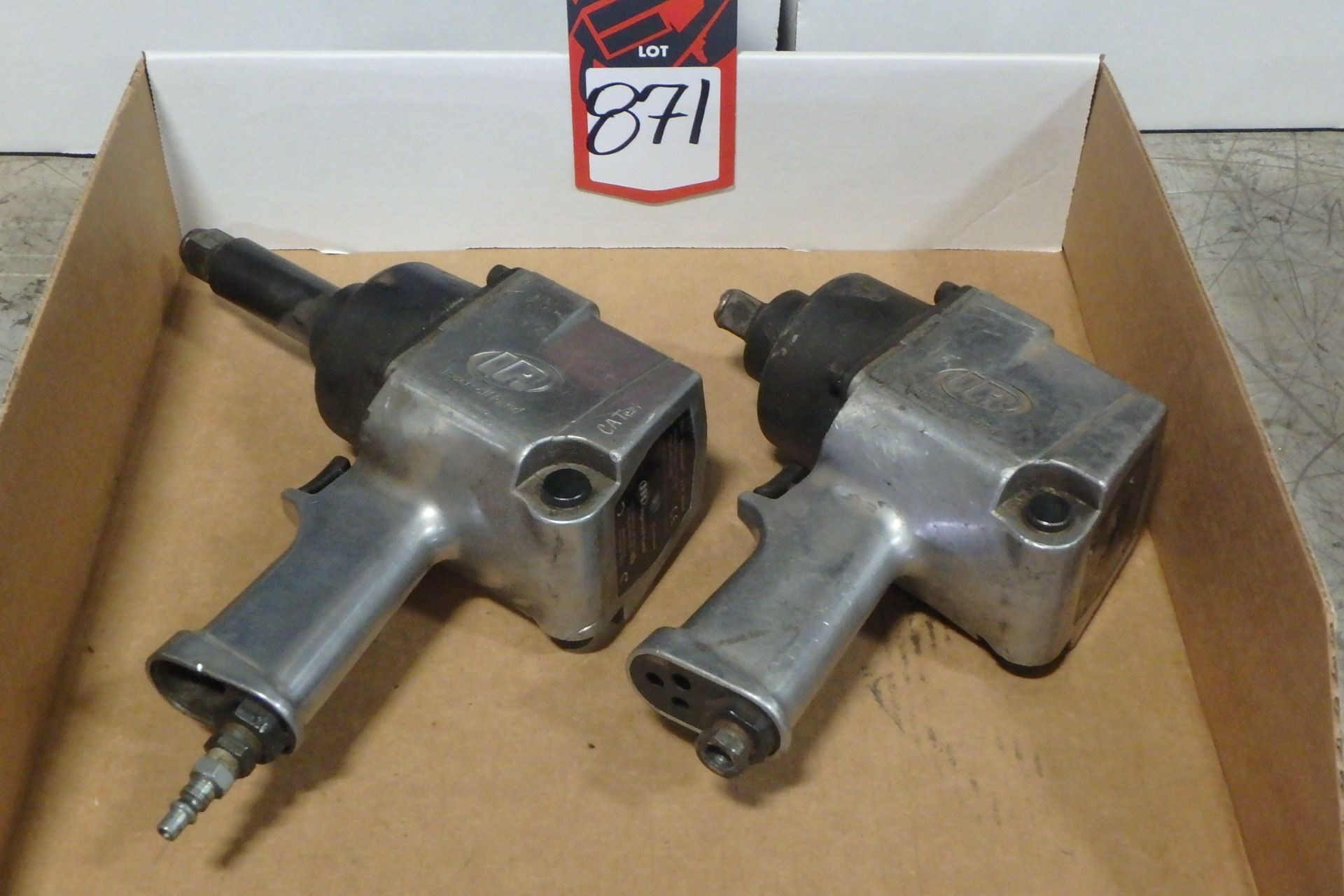 Lot Comprising (2) Pneumatic Impact Tools