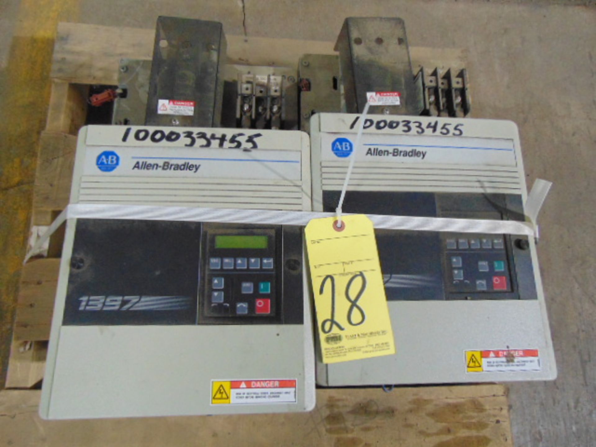 LOT OF DC DRIVES (2), ALLEN-BRADLEY MDL. 1397