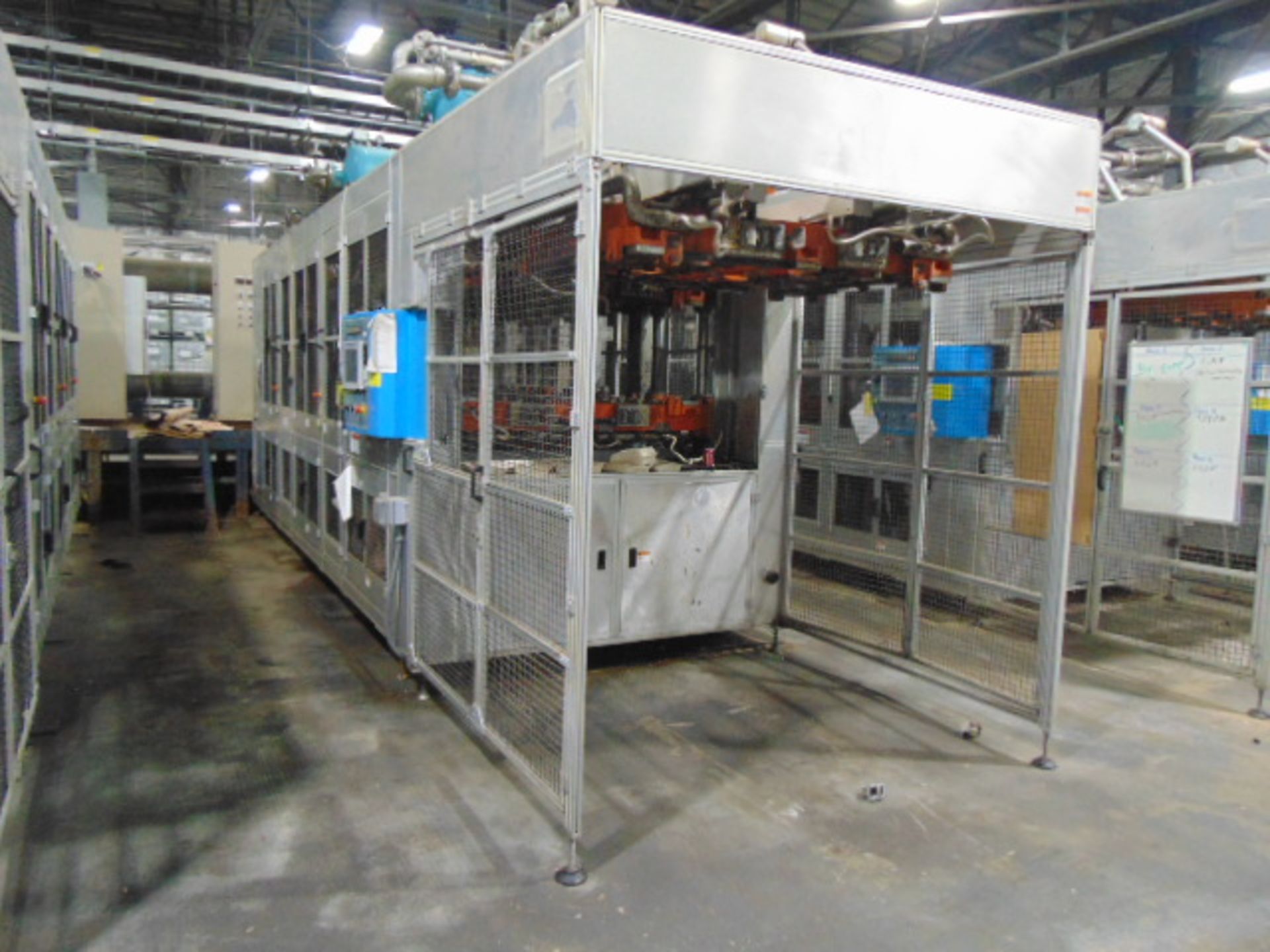 THERMOFORMING MACHINE, TAIWAN PULP MOLDING MDL. TPM-1500, mfg. 5/2015, installed 2016, 1500mm x