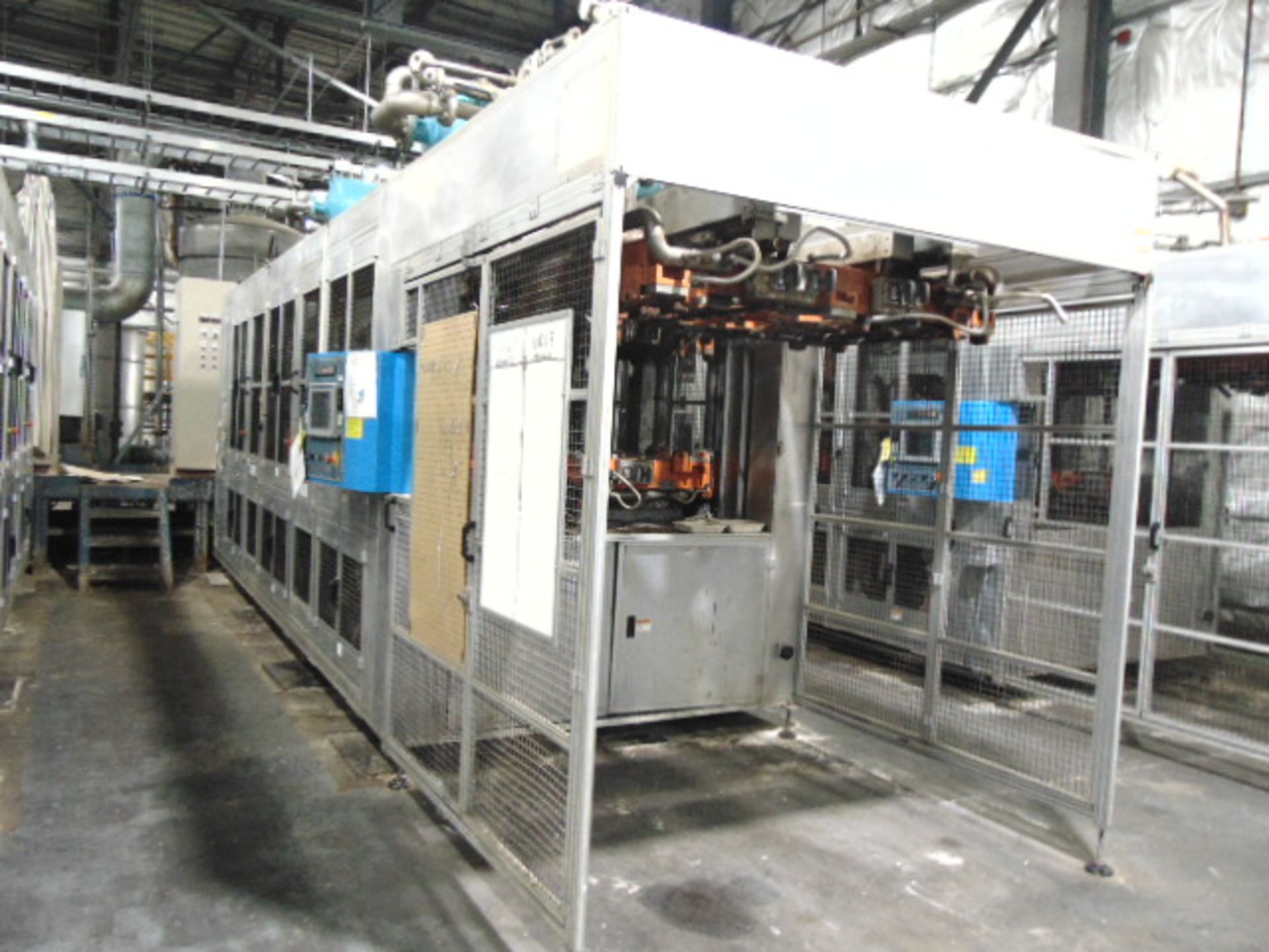 THERMOFORMING MACHINE, TAIWAN PULP MOLDING MDL. TPM-1500, mfg. 5/2015, installed 2016, 1500mm x