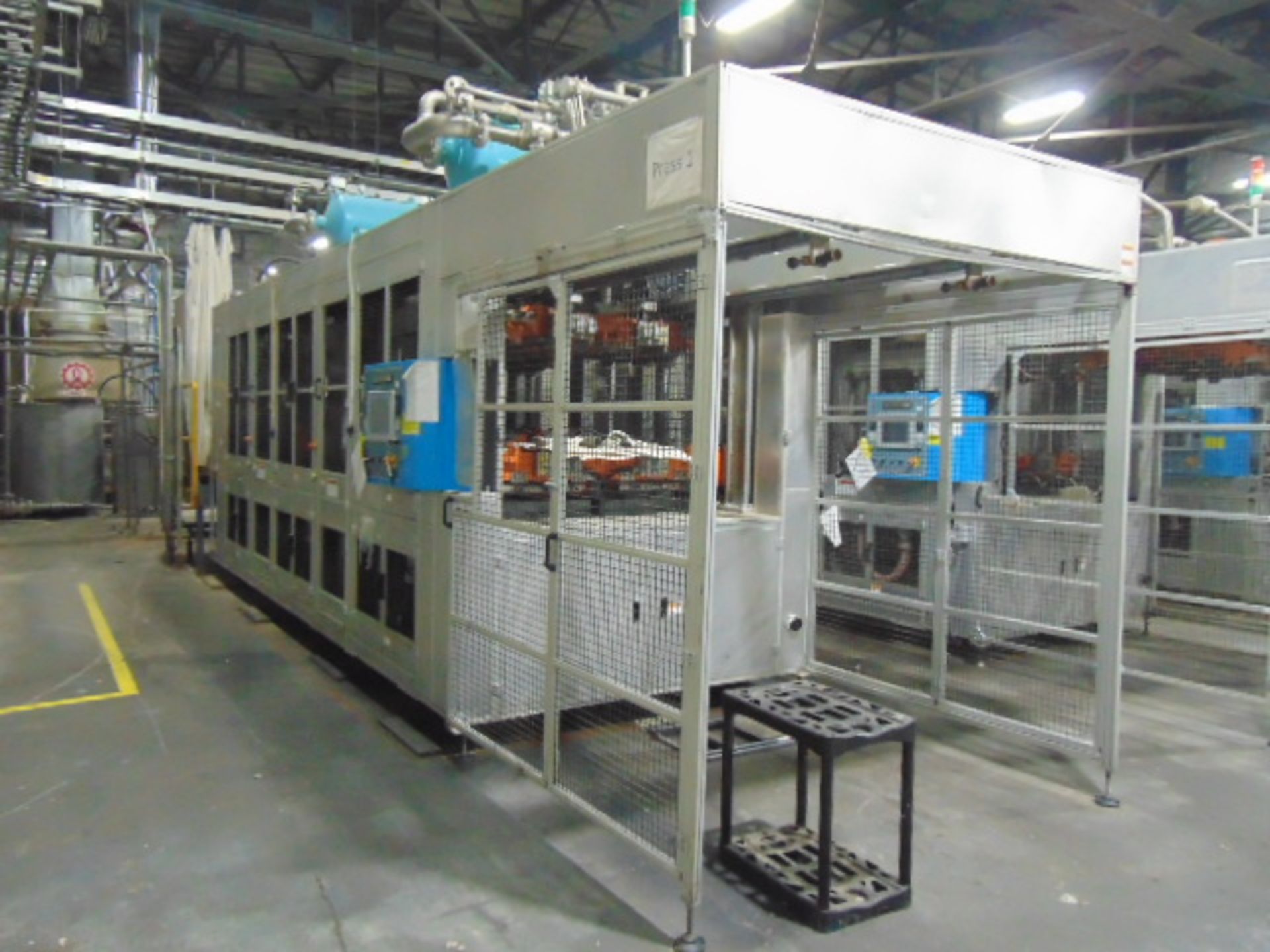 THERMOFORMING MACHINE, TAIWAN PULP MOLDING MDL. TPM-1500, mfg. 5/2015, installed 2016, 1500mm x