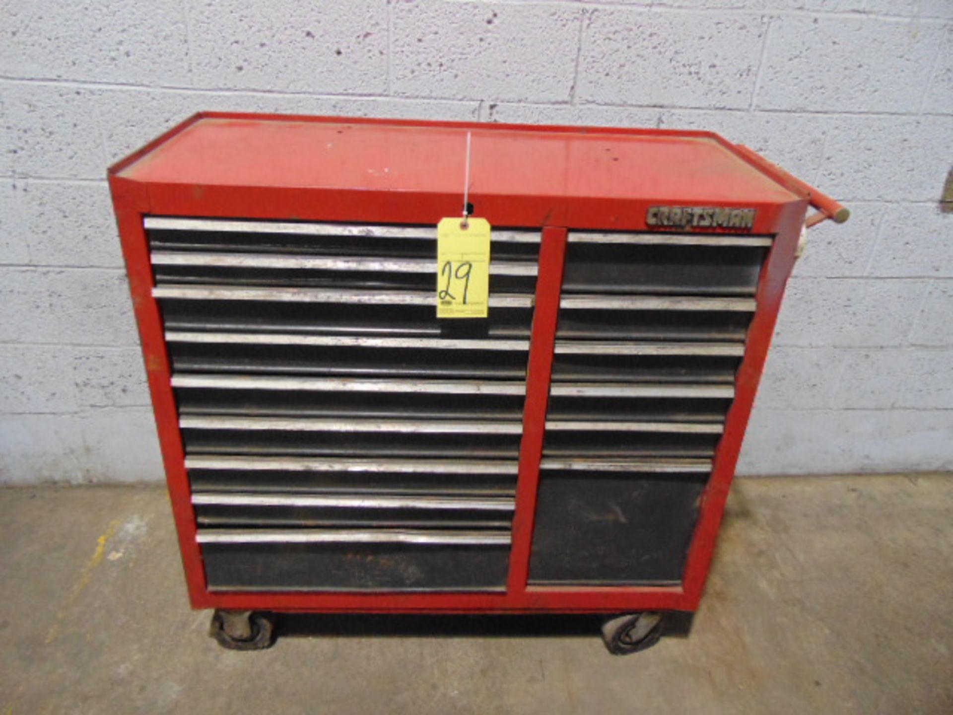 PORTABLE TOOLBOX, CRAFTSMAN, 15-drawer