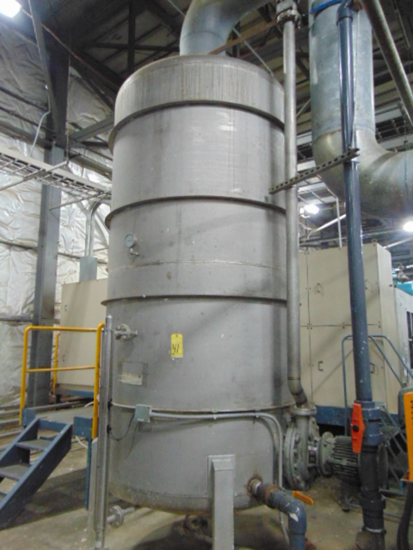 STAINLESS STEEL AIR/WATER SEPARATION TANK, TAIWAN PULP MACHINERY