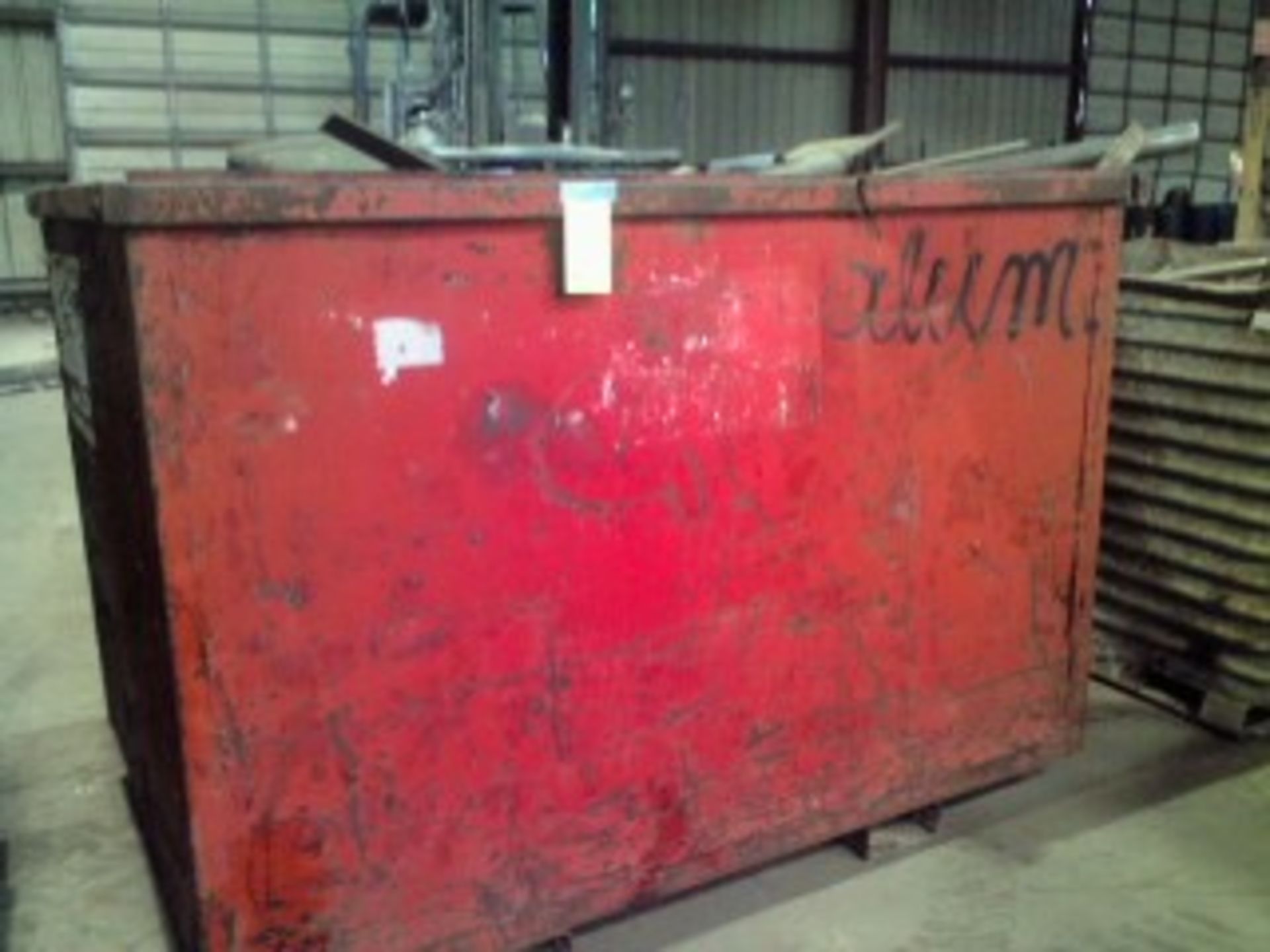 METAL SCRAP BIN (metal included)