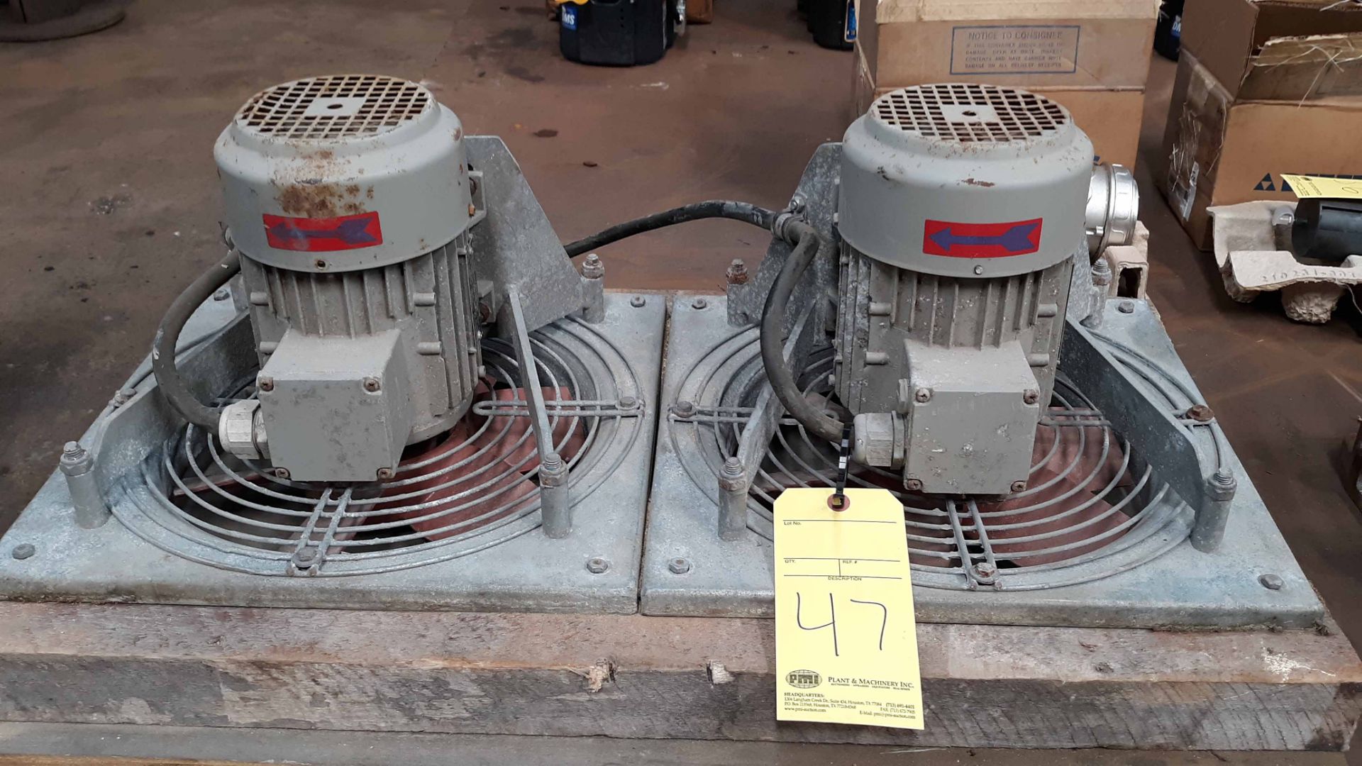 LOT OF DUAL CIRCULATING FANS, 12"