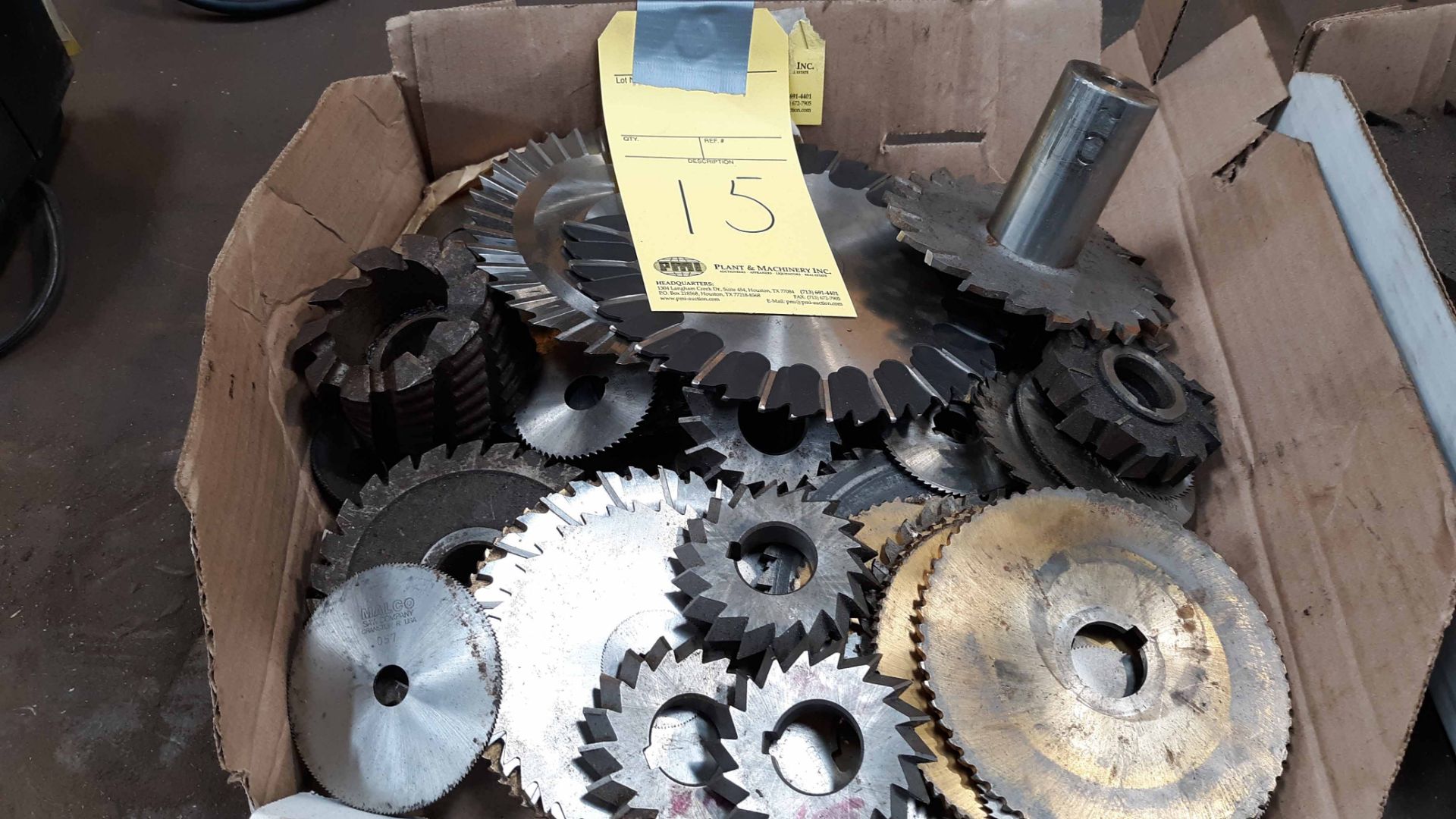 LOT OF SAW BLADES, assorted