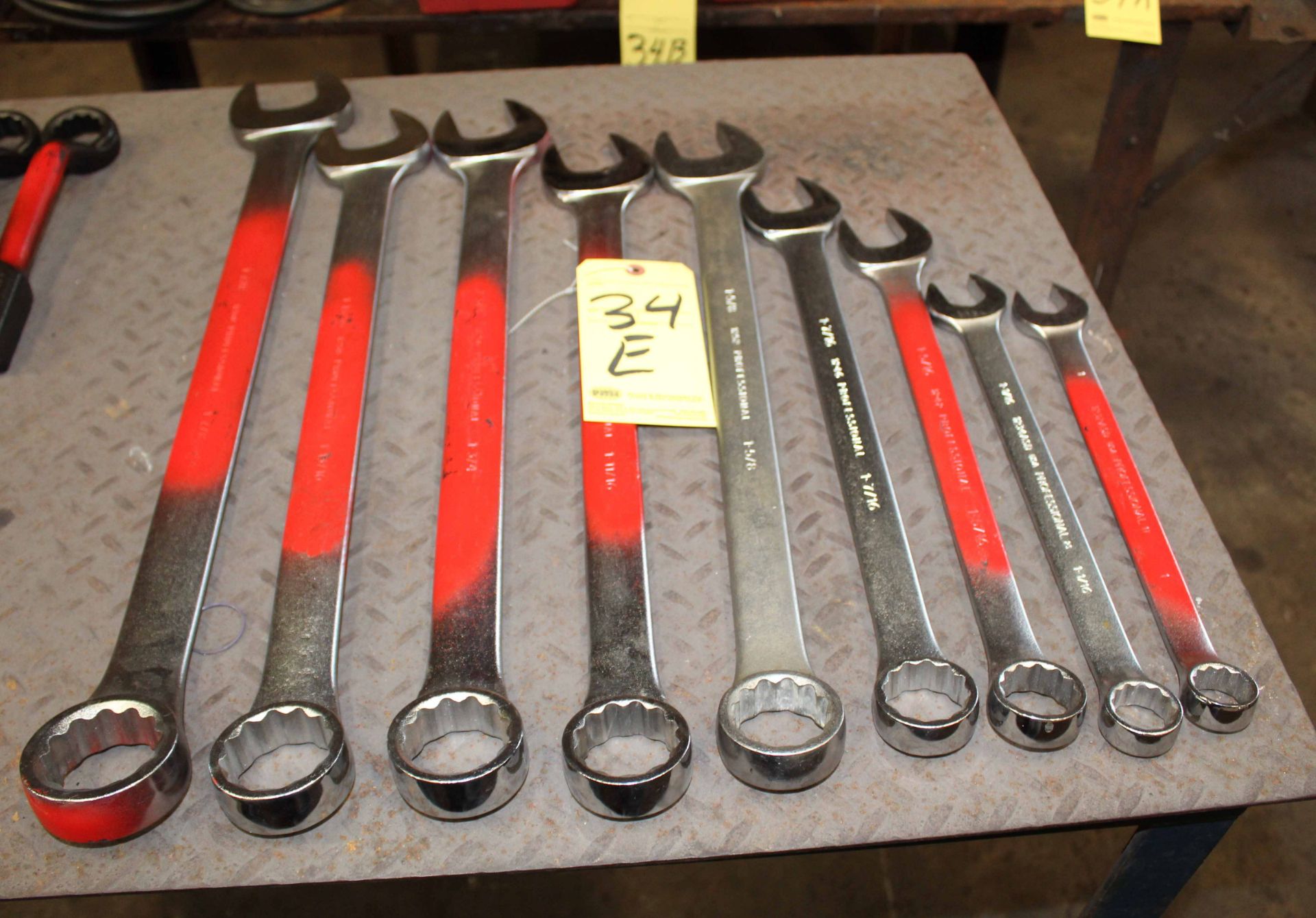 STRIKING/HAMMER WRENCH SET, PROTO PROFFESIONAL, SIZES 1", 1-1/16-27mm, 1-18, 1-3/16-30mm, 1-3/8-35mm