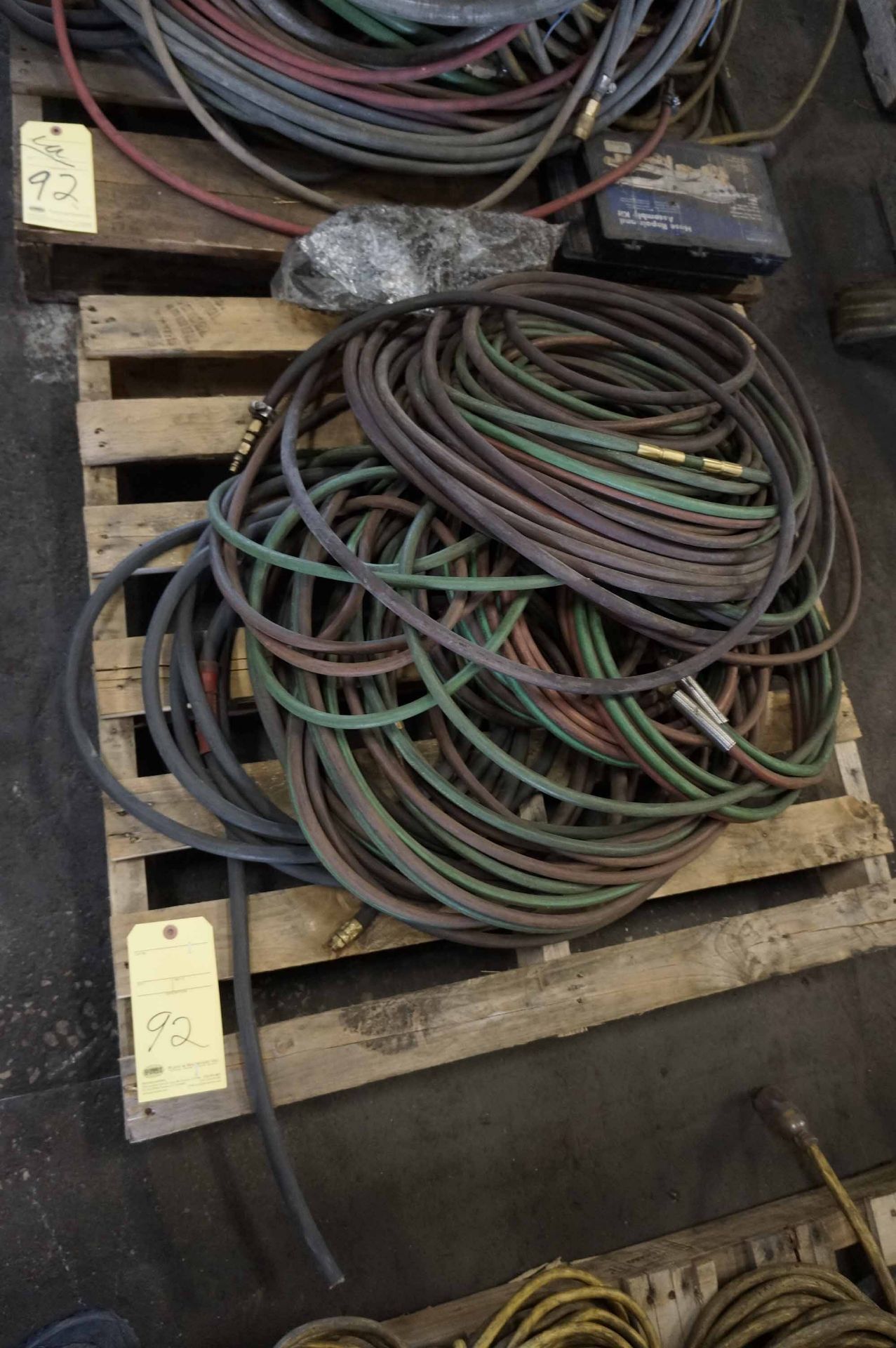 LOT OF OXY./ACY. HOSE (on two pallets)