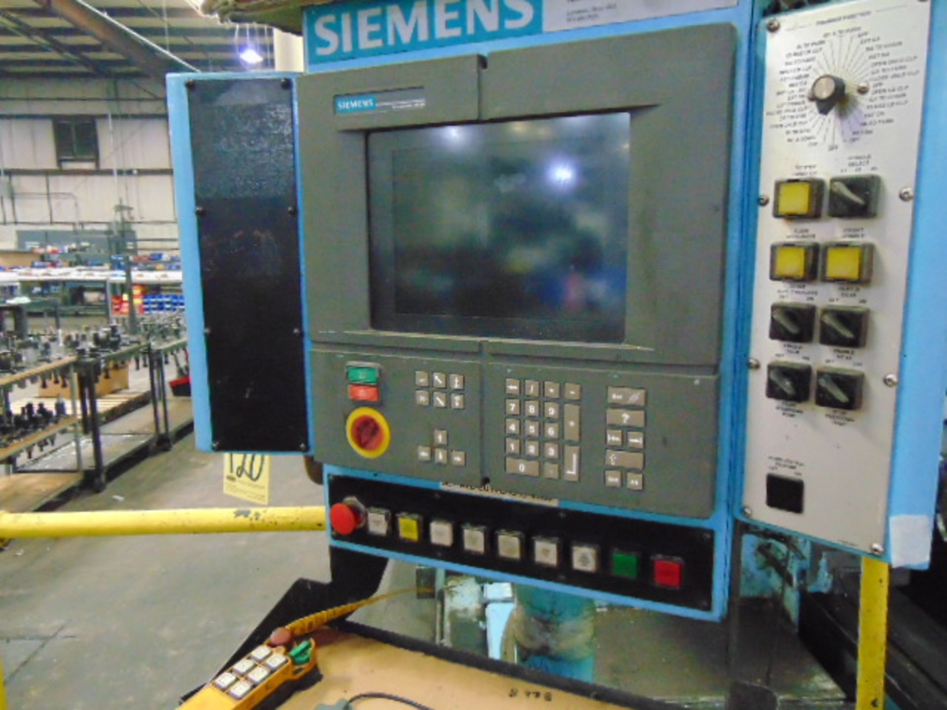 5-AXIS TRAVELING GANTRY PROFILER, CINCINNATI 6-SPINDLE TWIN GANTRY, Siemens Acramatic 2100 CNC - Image 2 of 29