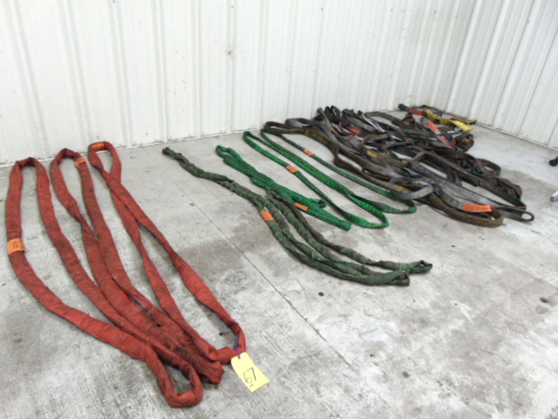 LOT OF SLINGS, assorted