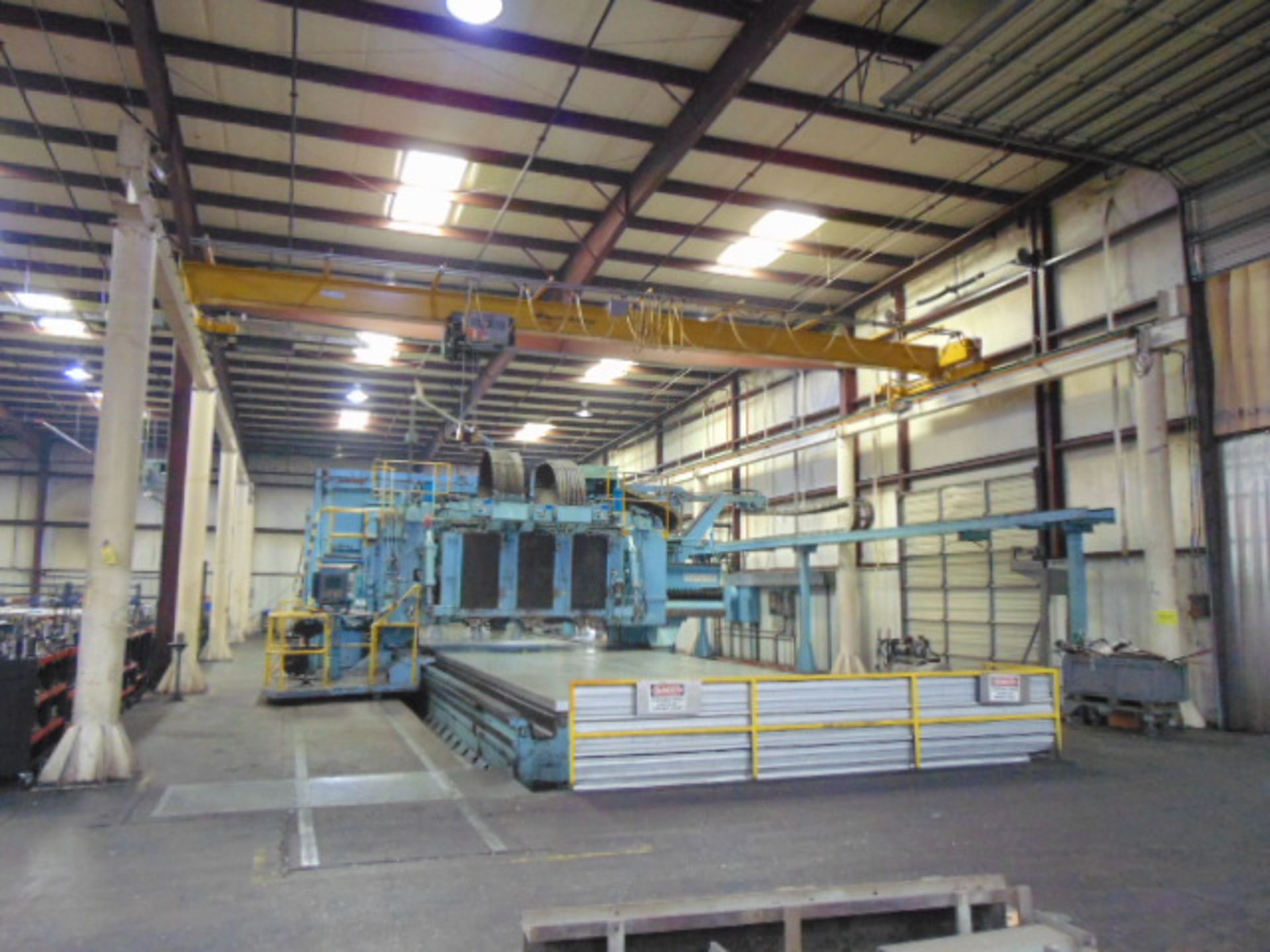FREE STANDING BRIDGE CRANE SYSTEM, PROSERV ANCHOR 5 T. X 39’-6” SPAN, 103’ overall runway length, - Image 6 of 8