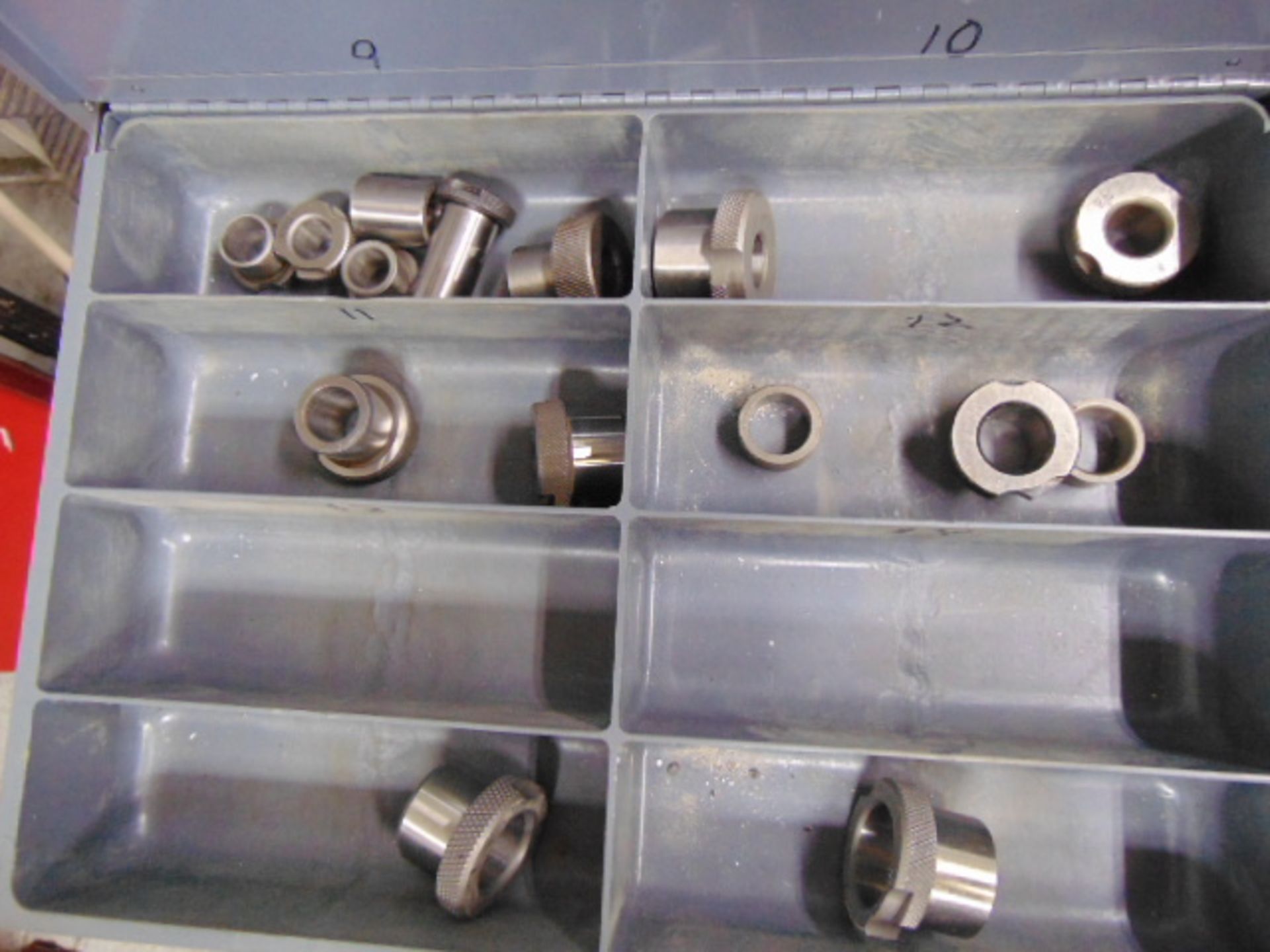 LOT CONSISTING OF: pin gauges & drill bushings, assorted (in five cabinets) - Image 12 of 13