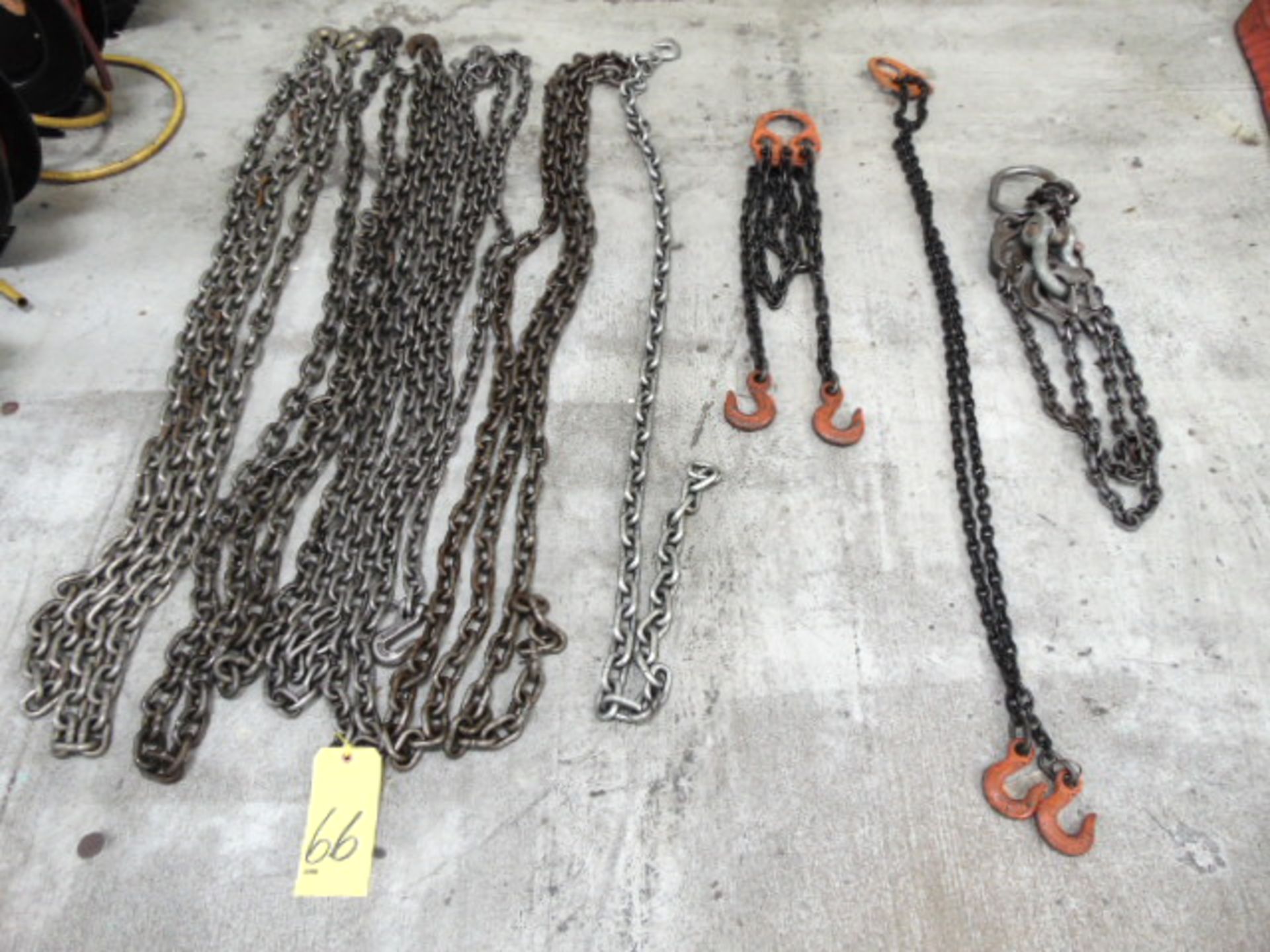 LOT OF CHAINS, assorted