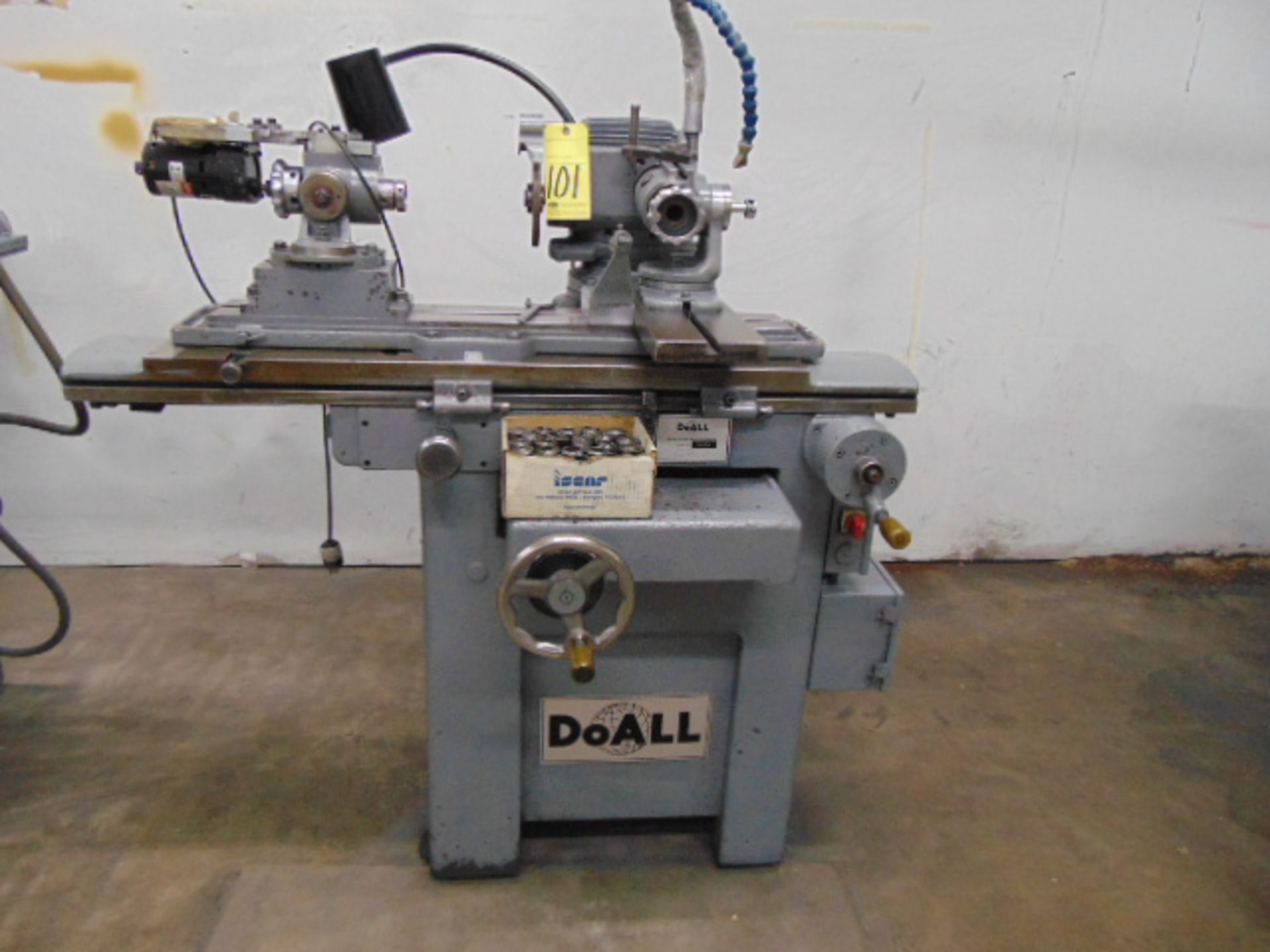 TOOL & CUTTER GRINDER, DOALL MDL. 10, universal motorized head, S/N 3024