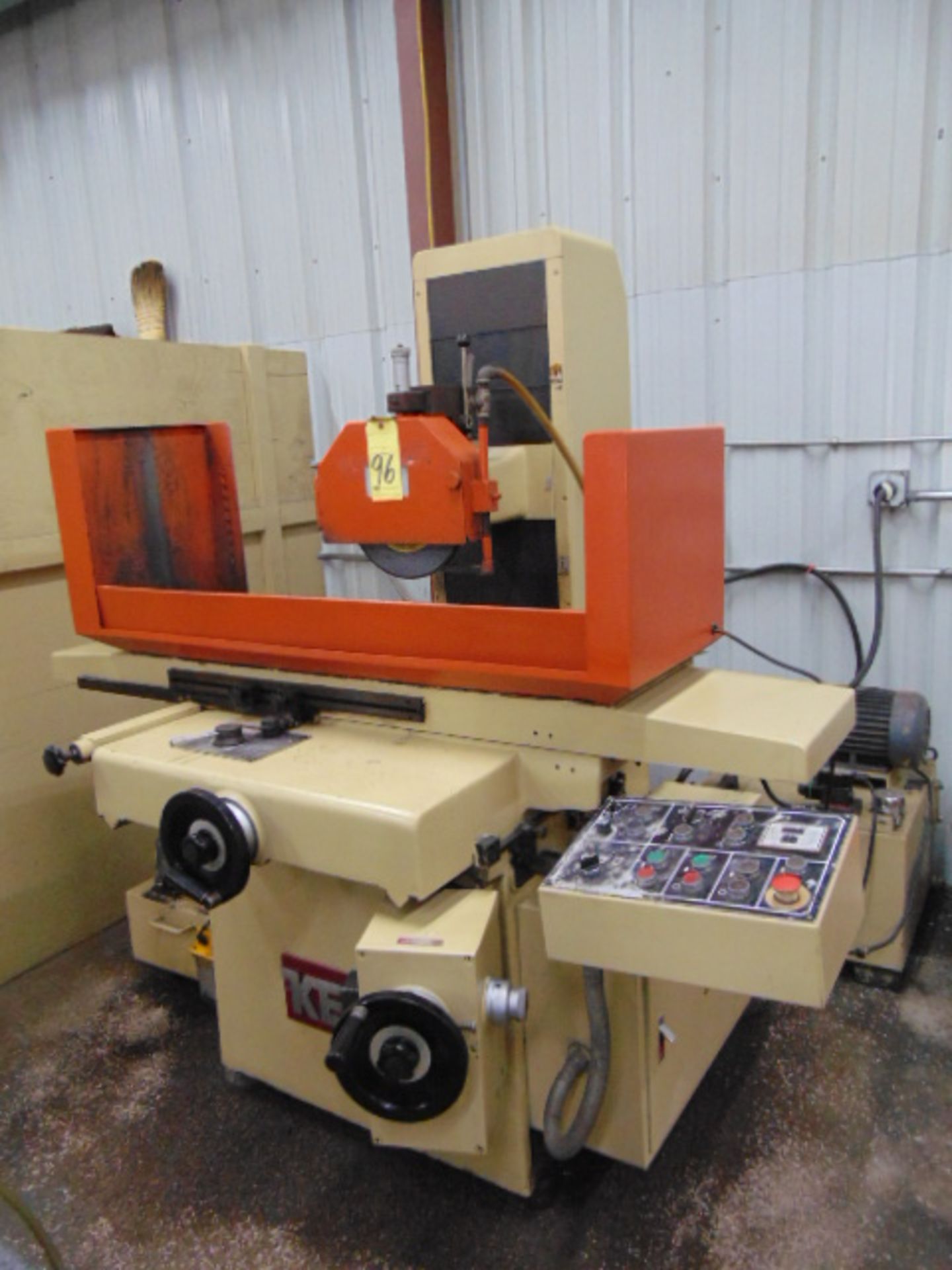 HYDRAULIC SURFACE GRINDER, KENT 12” X 24” MDL. KGS-306AHD, incremental downfeed, 12” x 2” max. wheel