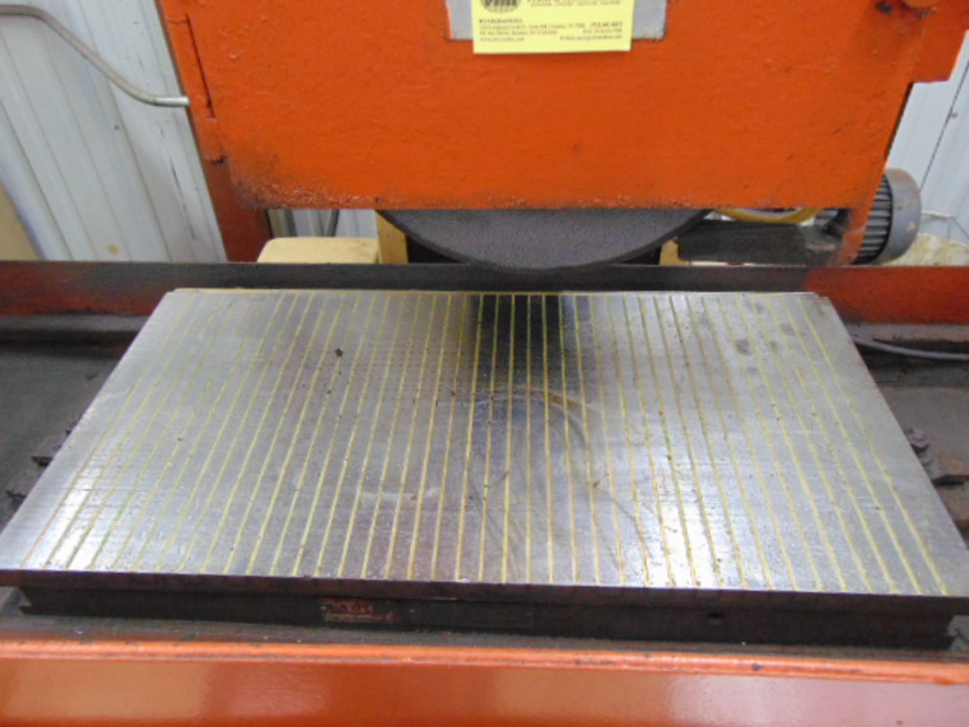 HYDRAULIC SURFACE GRINDER, KENT 12” X 24” MDL. KGS-306AHD, incremental downfeed, 12” x 2” max. wheel - Image 3 of 5