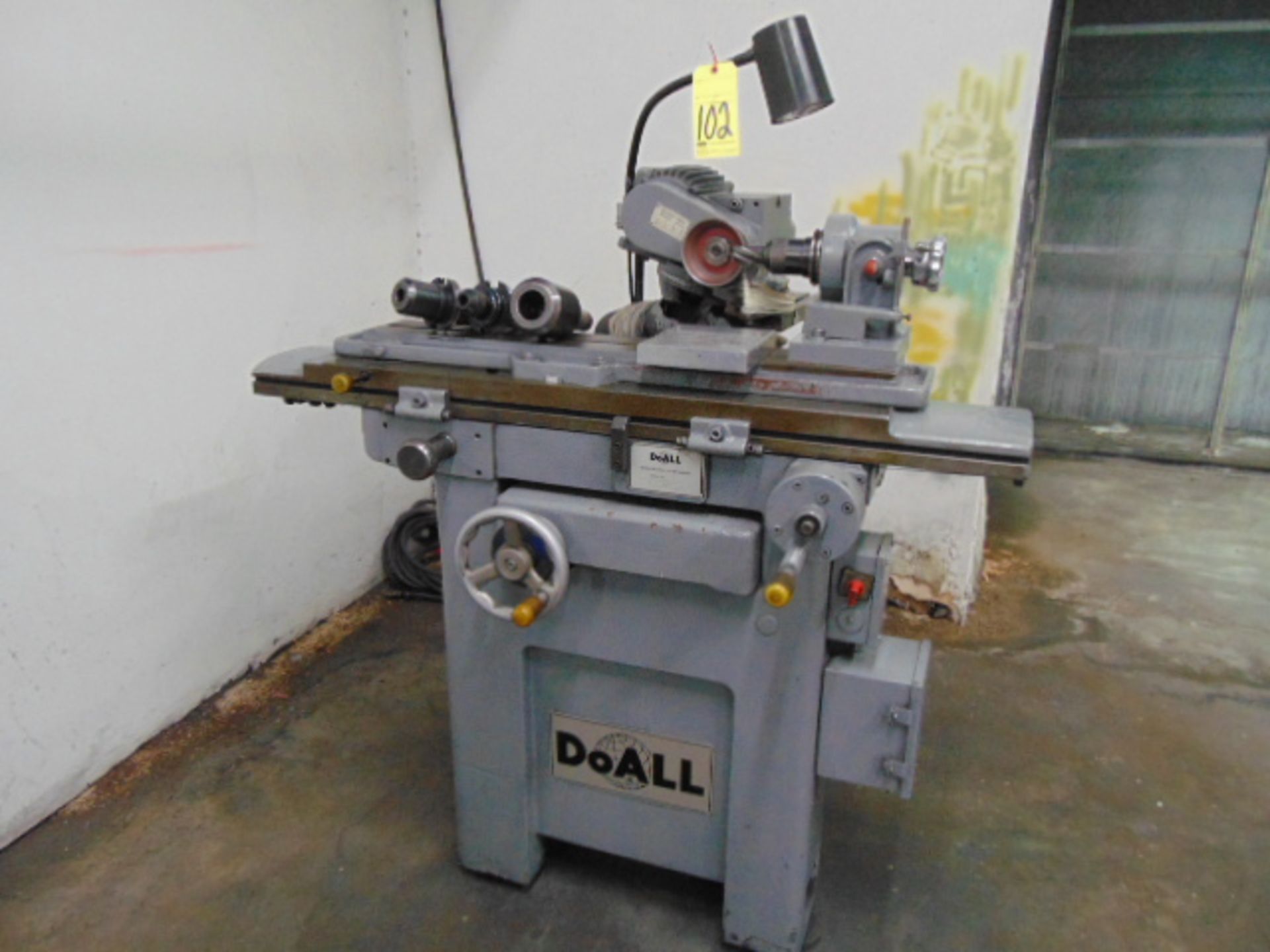 TOOL & CUTTER GRINDER, DOALL MDL. 10, universal motorized head, S/N 3021