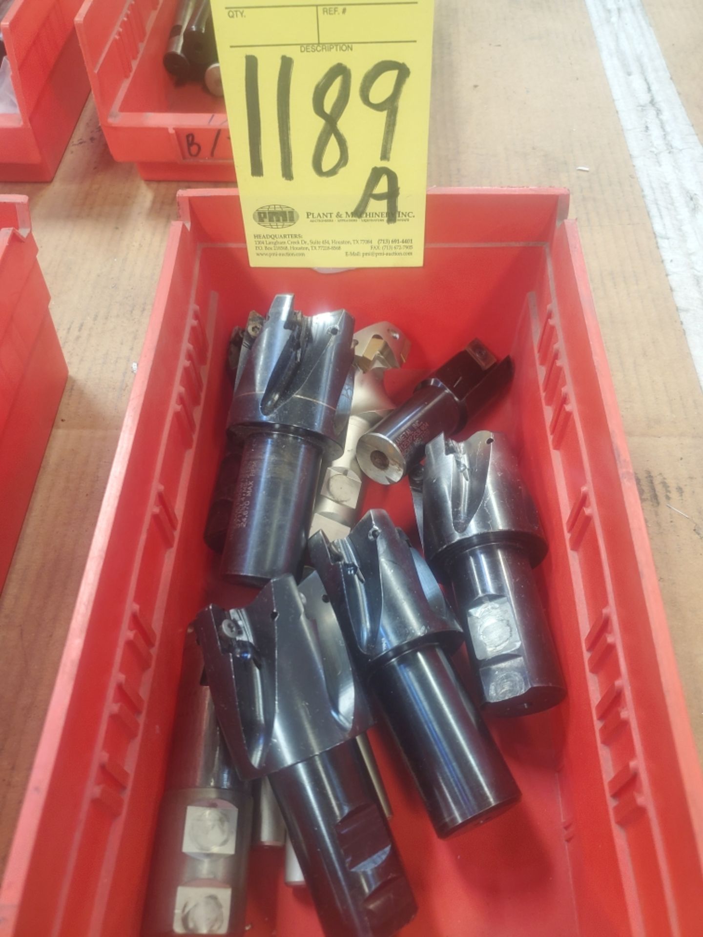 LOT OF INSERT TOOL CUTTERS, assorted (in one box)