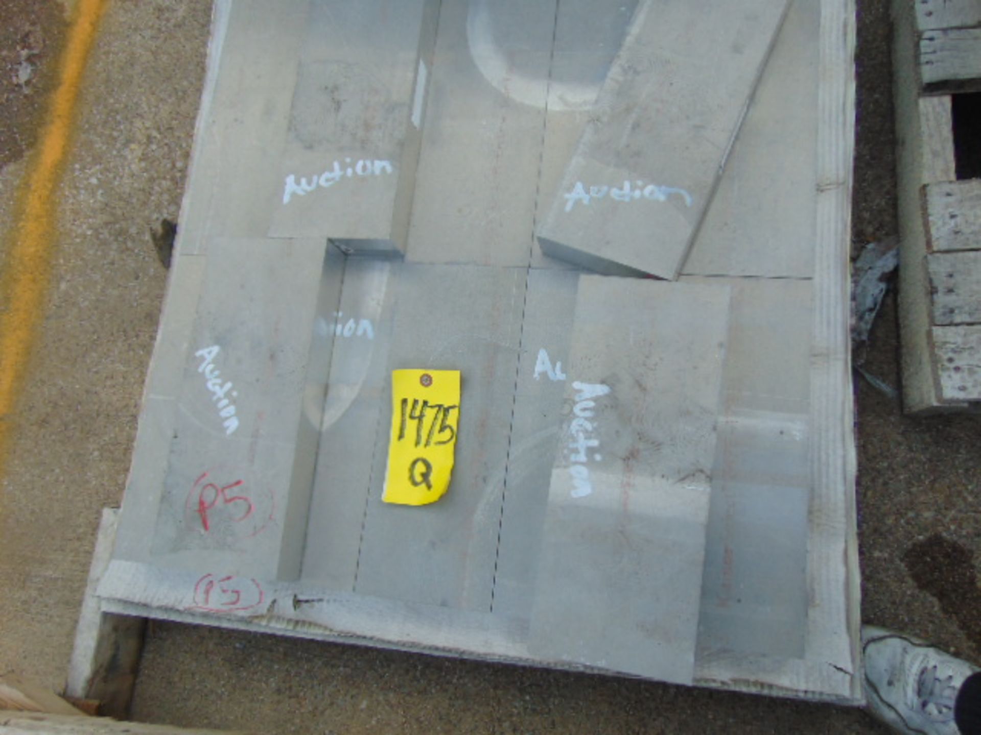 LOT OF RAW MATERIAL, ALUMINUM, (on five skids) (Note: buyer will be able to request MTR (s) directly - Image 5 of 5