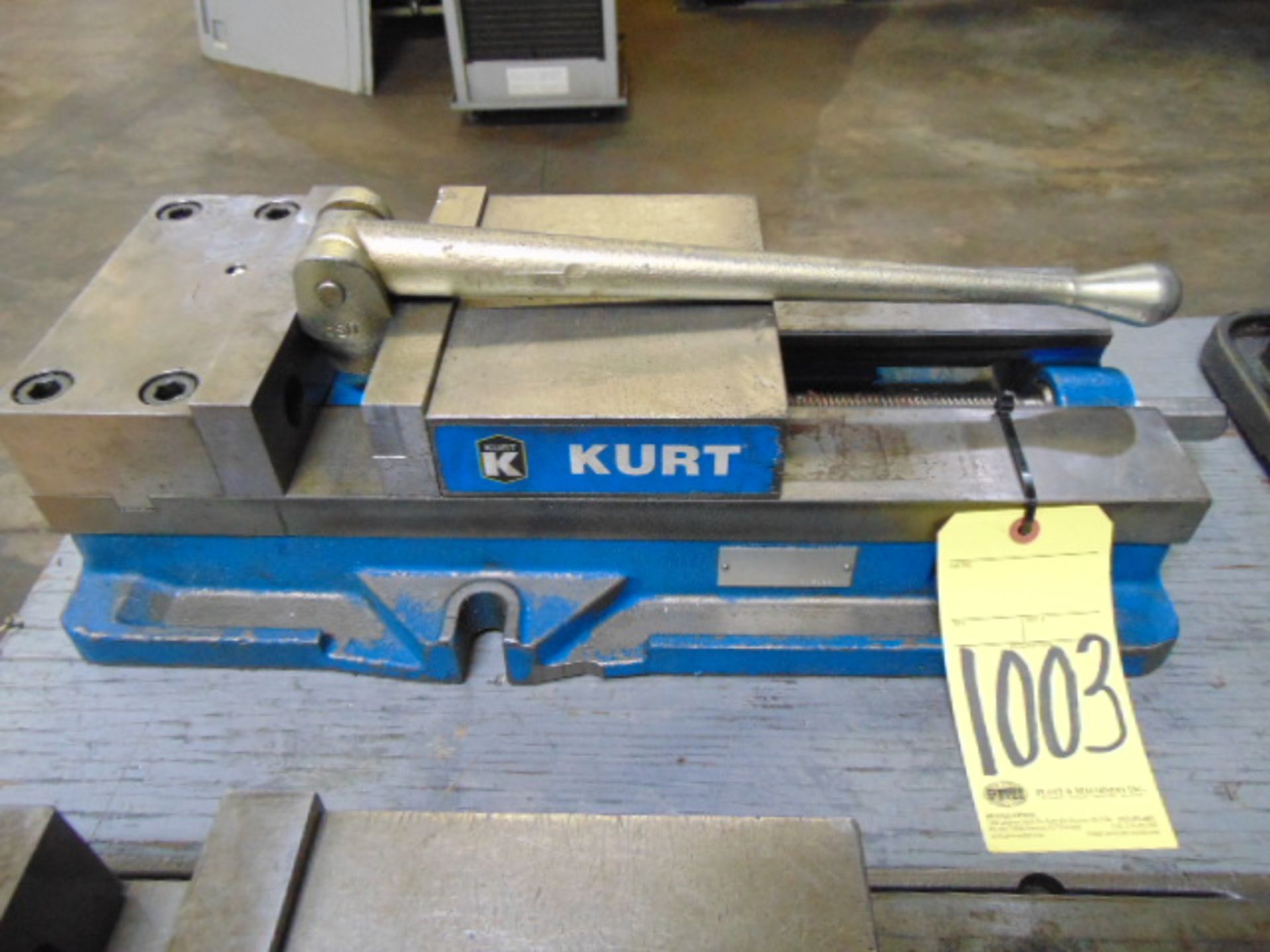 MACHINE VISE, KURT 8"