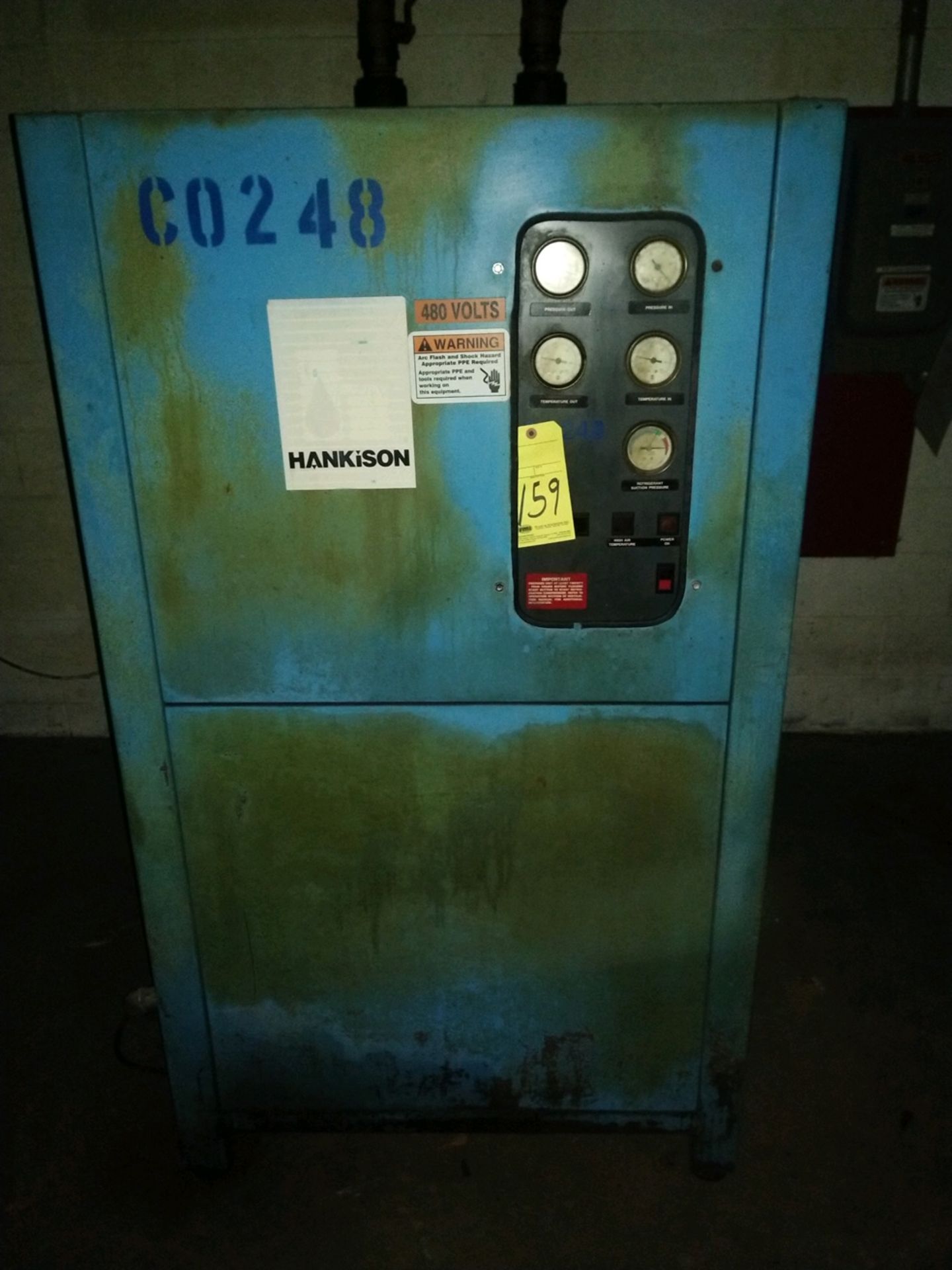 AIR DRYER, HANKINSON MDL. 80500, S/N 0311A-9510-15