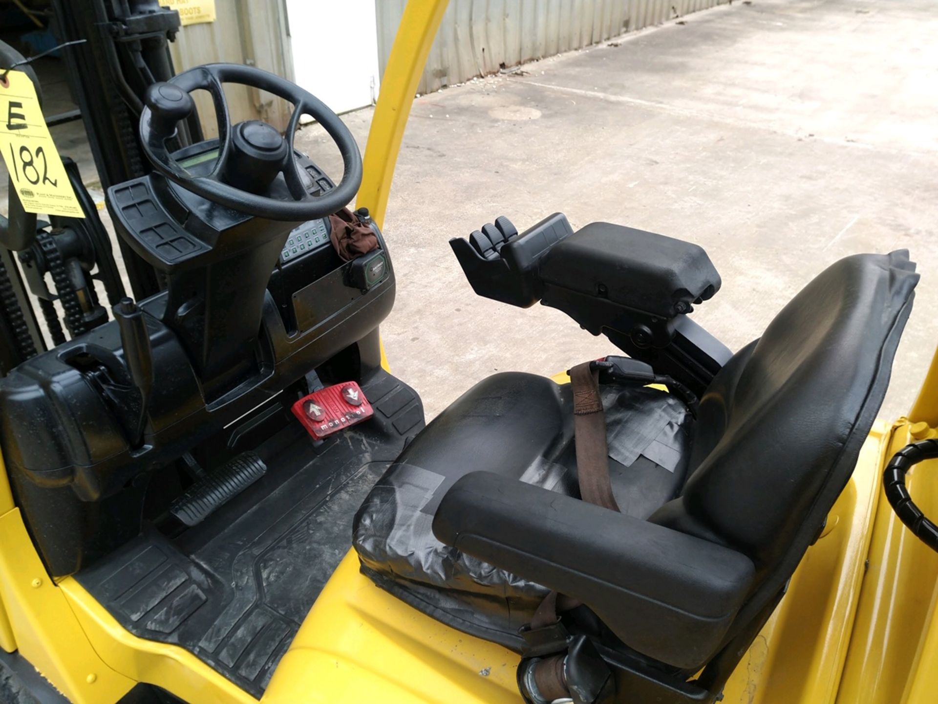 FORKLIFT, HYSTER 5,000 LB. BASE CAP. MDL. S50FT, new 2008, LPG, 79" triple stage mast, 169" lift - Image 4 of 4