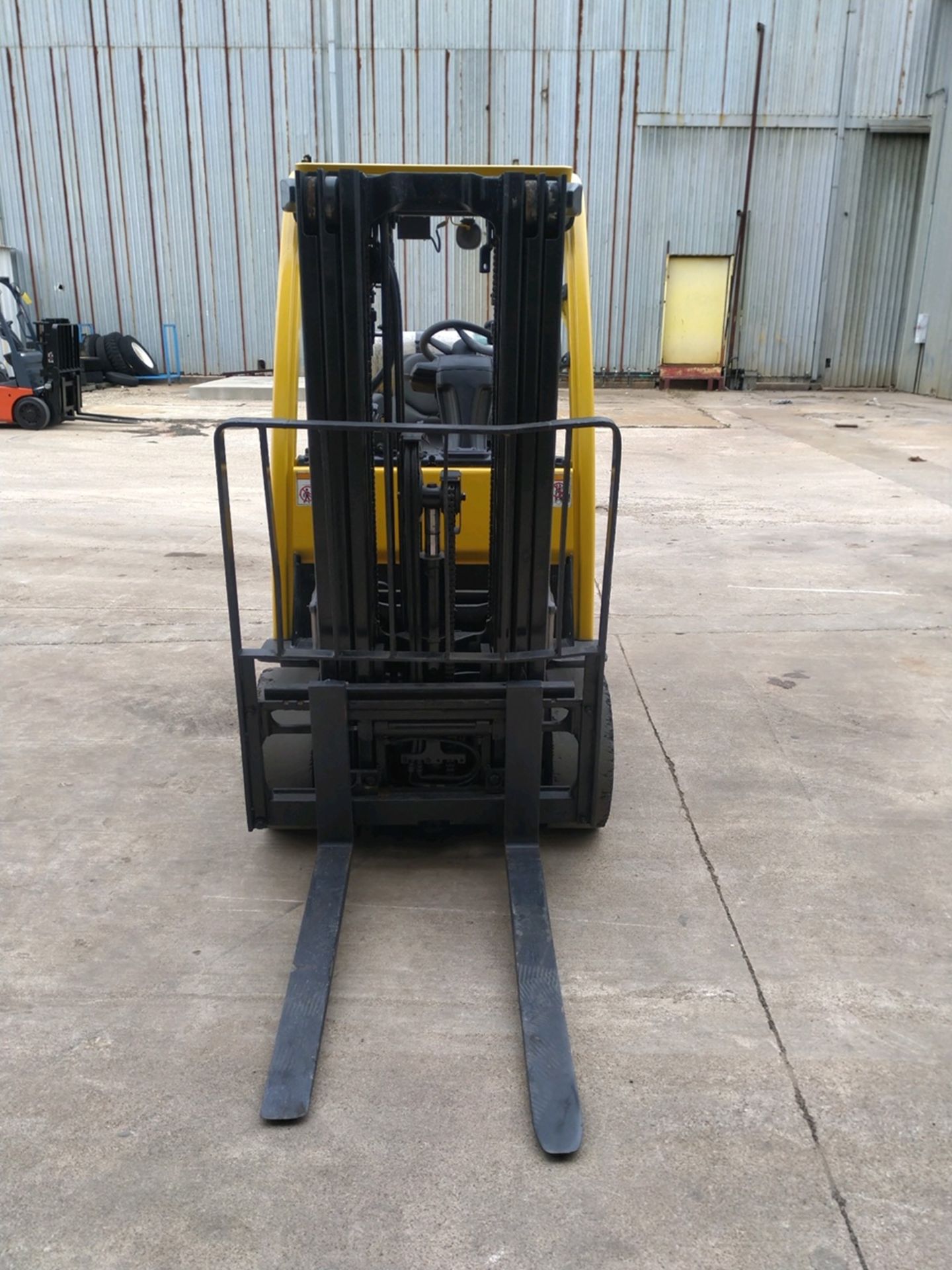 FORKLIFT, HYSTER 5,000 LB. BASE CAP. MDL. S50FT, new 2008, LPG, 79" triple stage mast, 169" lift - Image 2 of 4