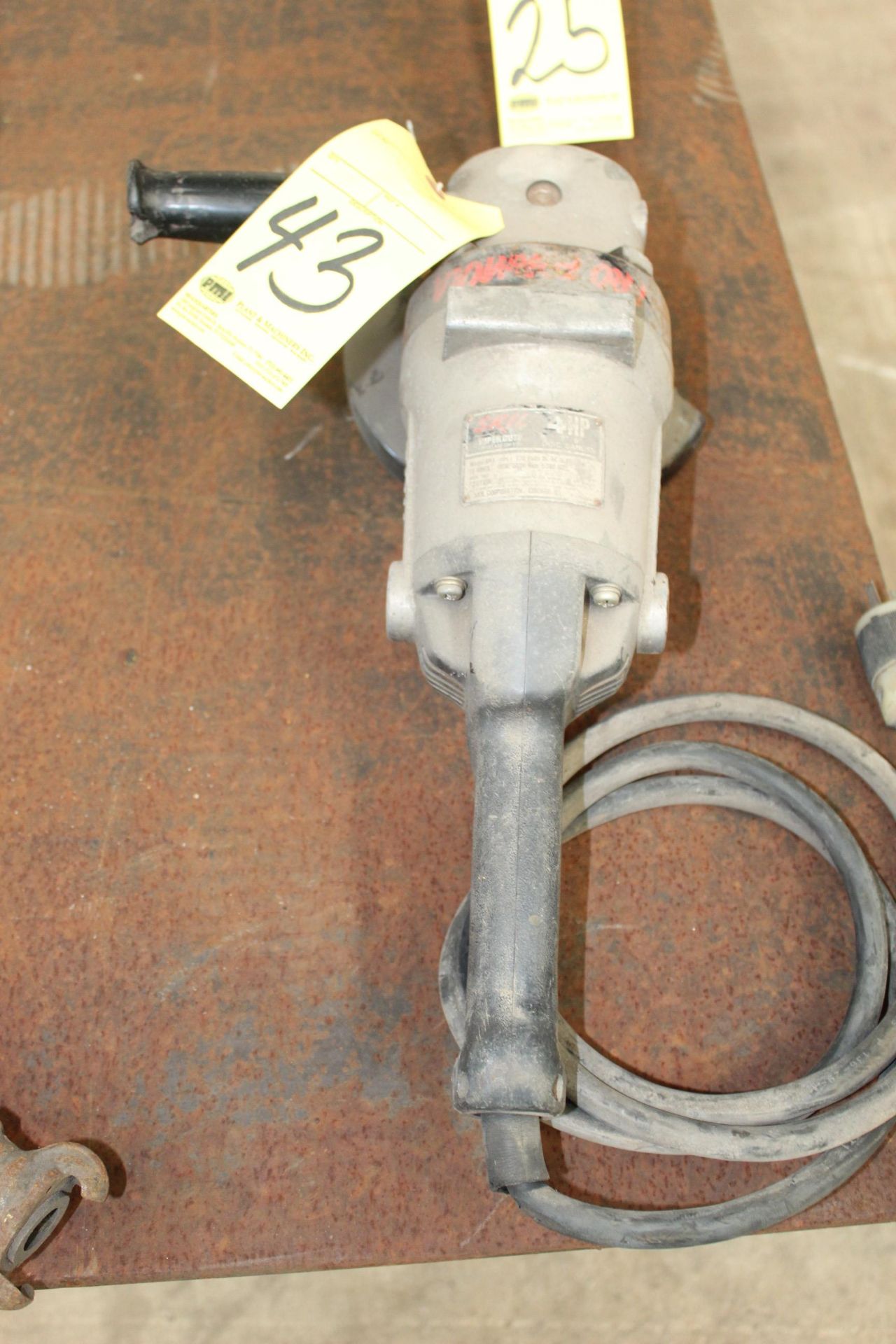 ELECTRIC RIGHT ANGLE GRINDER, SKIL 7"